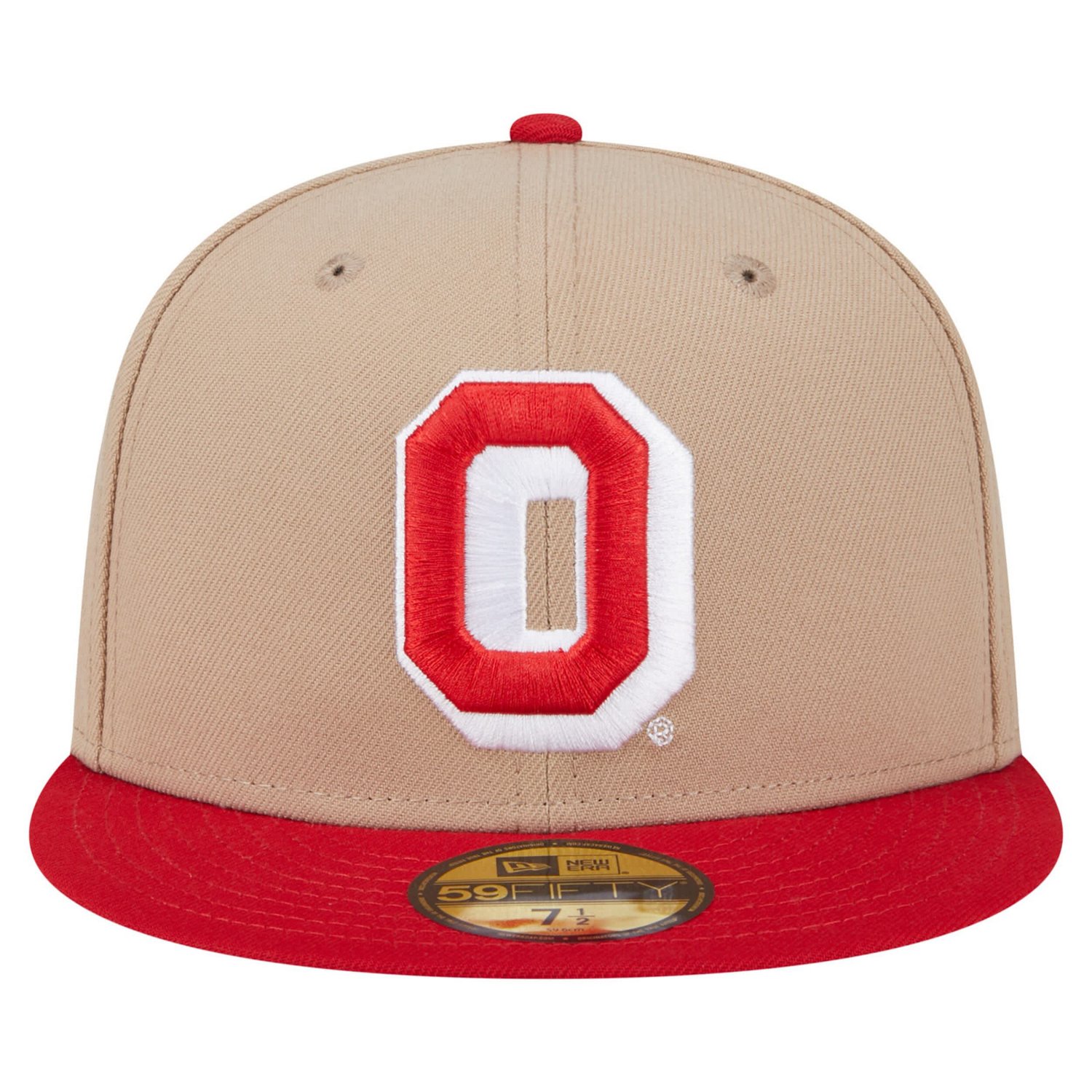 New Era Ohio State Buckeyes Throwback Two-Tone 59FIFTY Fitted Hat - view number 2