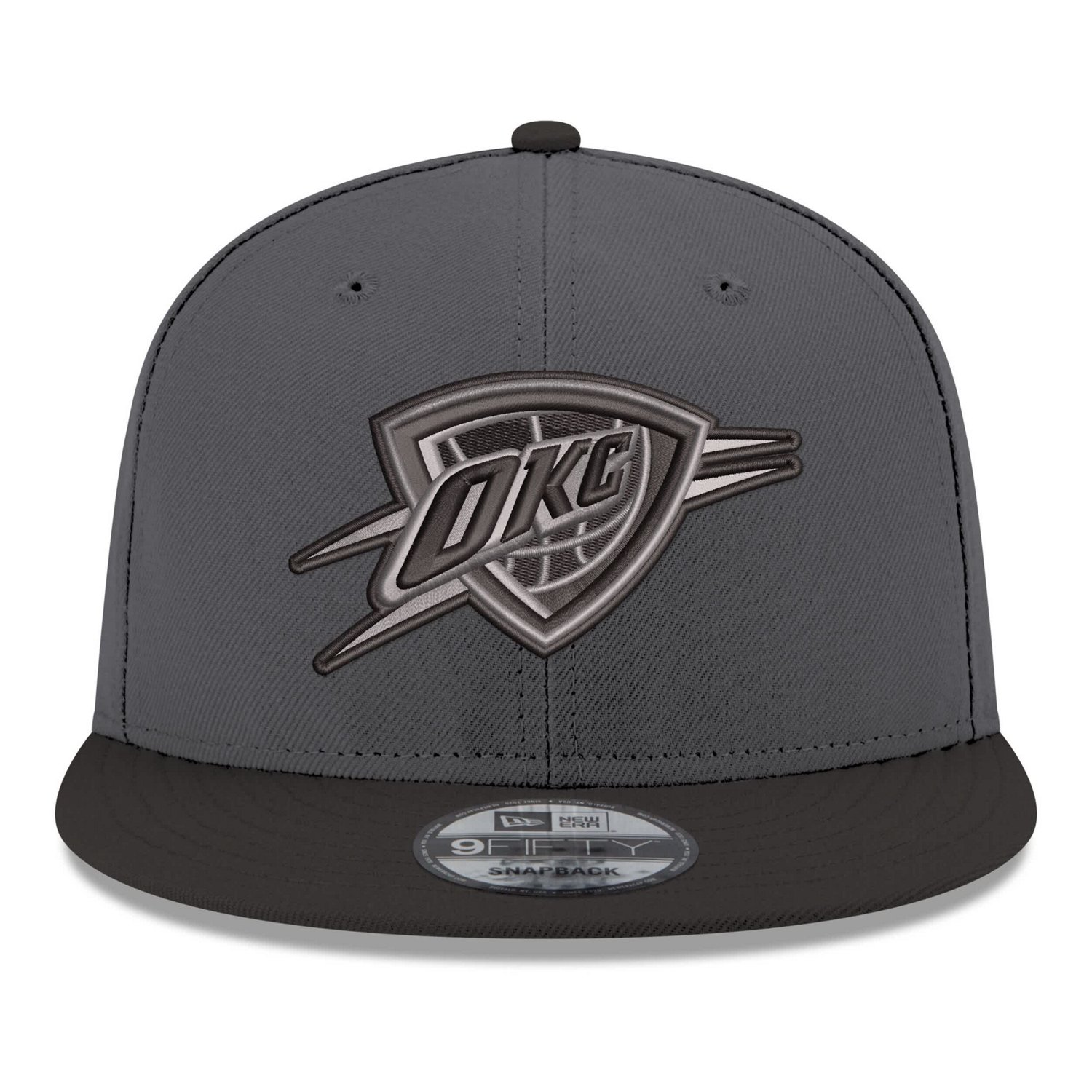 New Era Oklahoma City Thunder Logo 2-Tone 9FIFTY Snapback Hat - view number 2