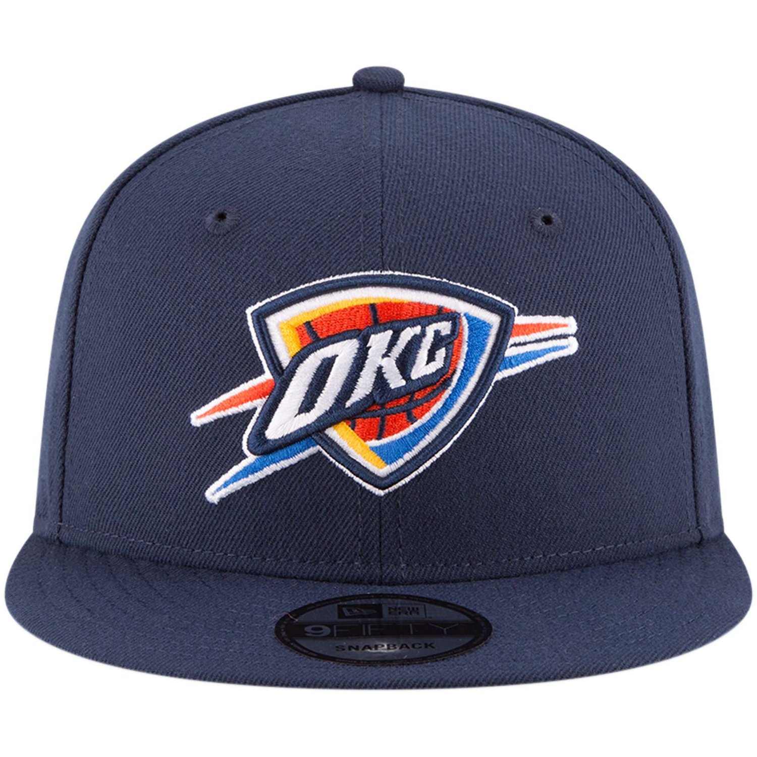 New Era Oklahoma City Thunder Official Team Color 9FIFTY Snapback Hat - view number 2