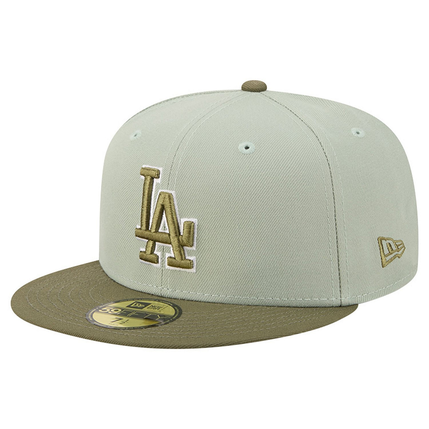 New Era Olive Los Angeles Dodgers Color Pack 59FIFTY Fitted Hat