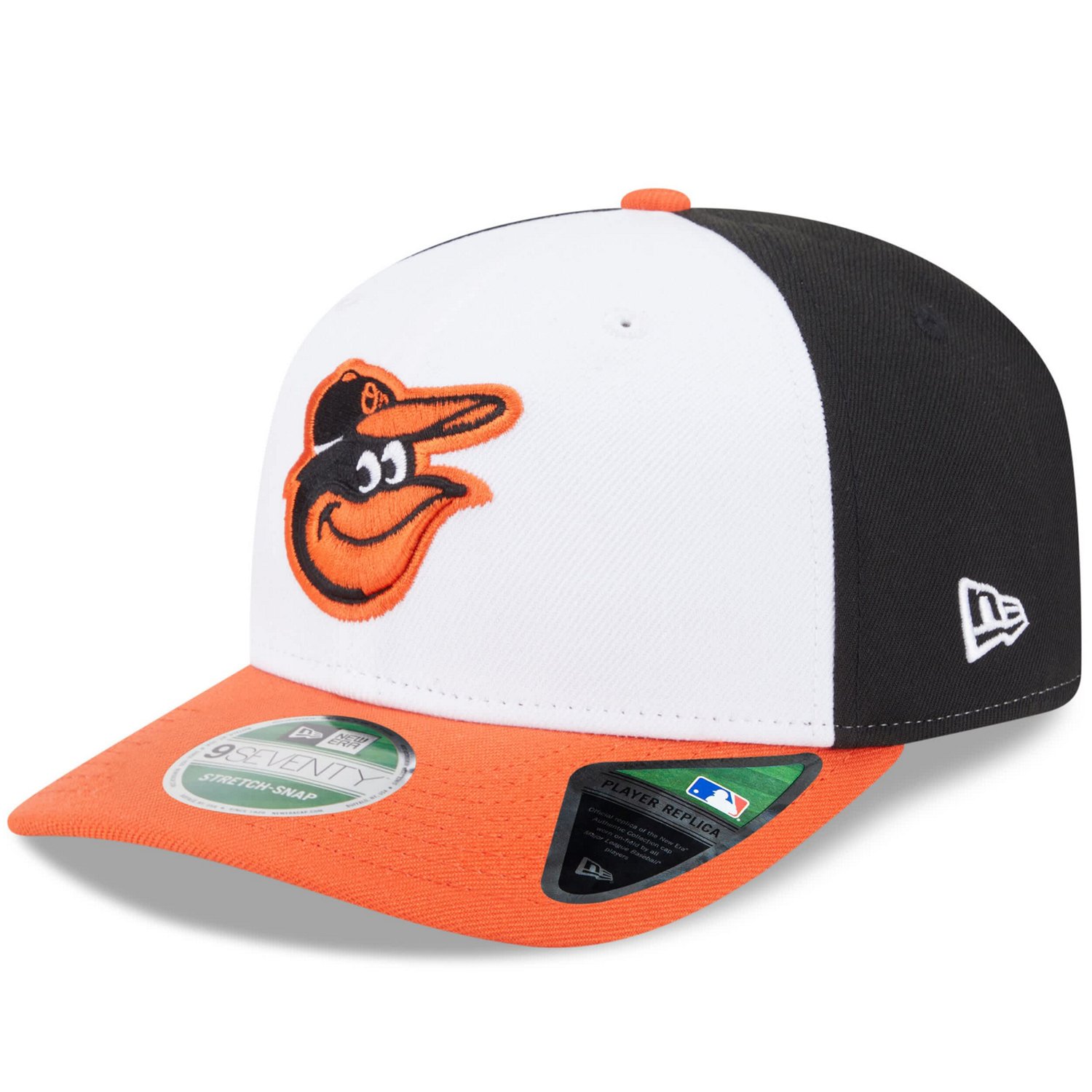 New Era Orange Baltimore Orioles Player Replica 9SEVENTY Adjustable Hat - view number 1