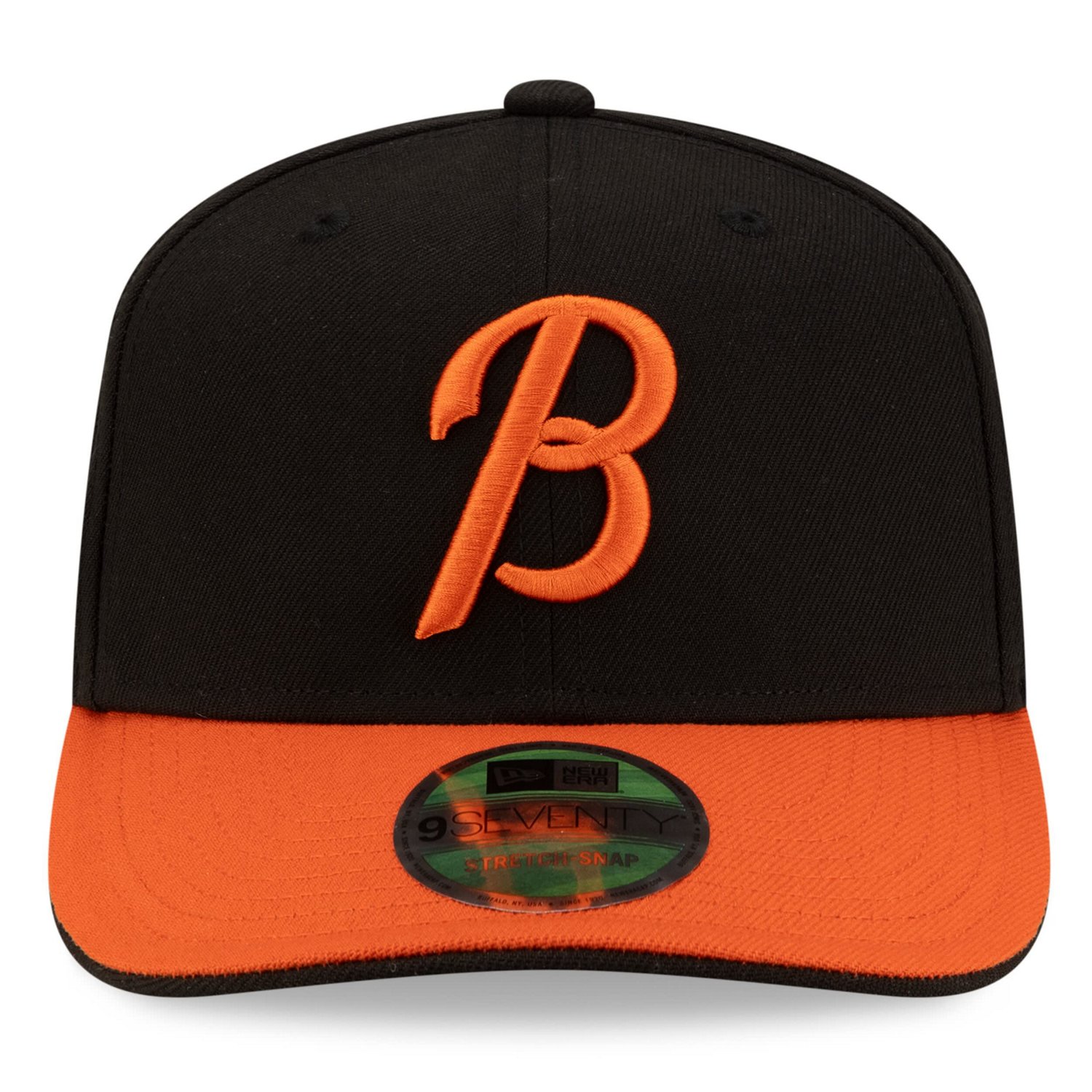 New Era Orange Baltimore Orioles Player Replica 9SEVENTY Adjustable Hat - view number 2