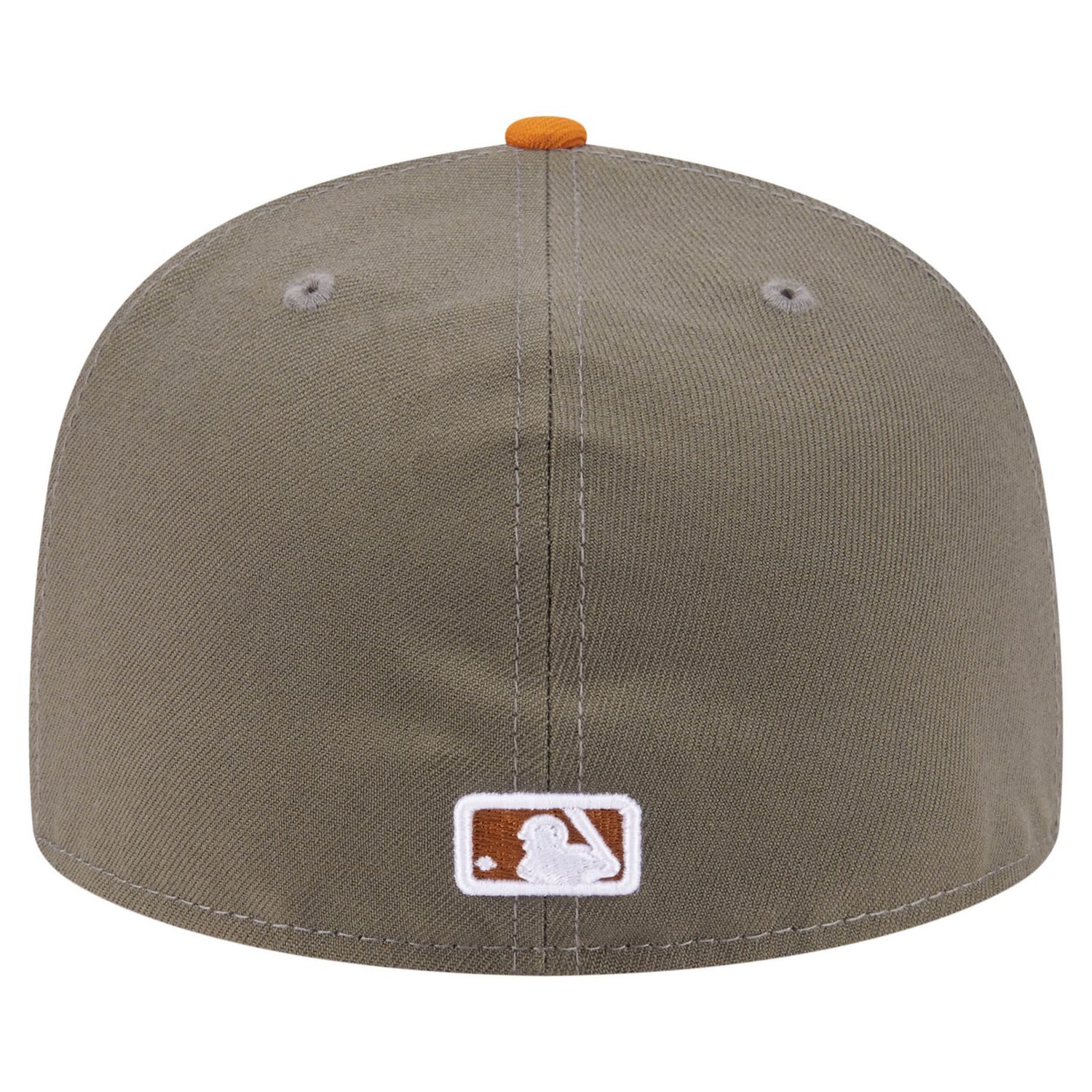 New Era Orange Boston Red Sox Two-Tone Color Pack A-Frame 59FIFTY Fitted Hat - view number 4