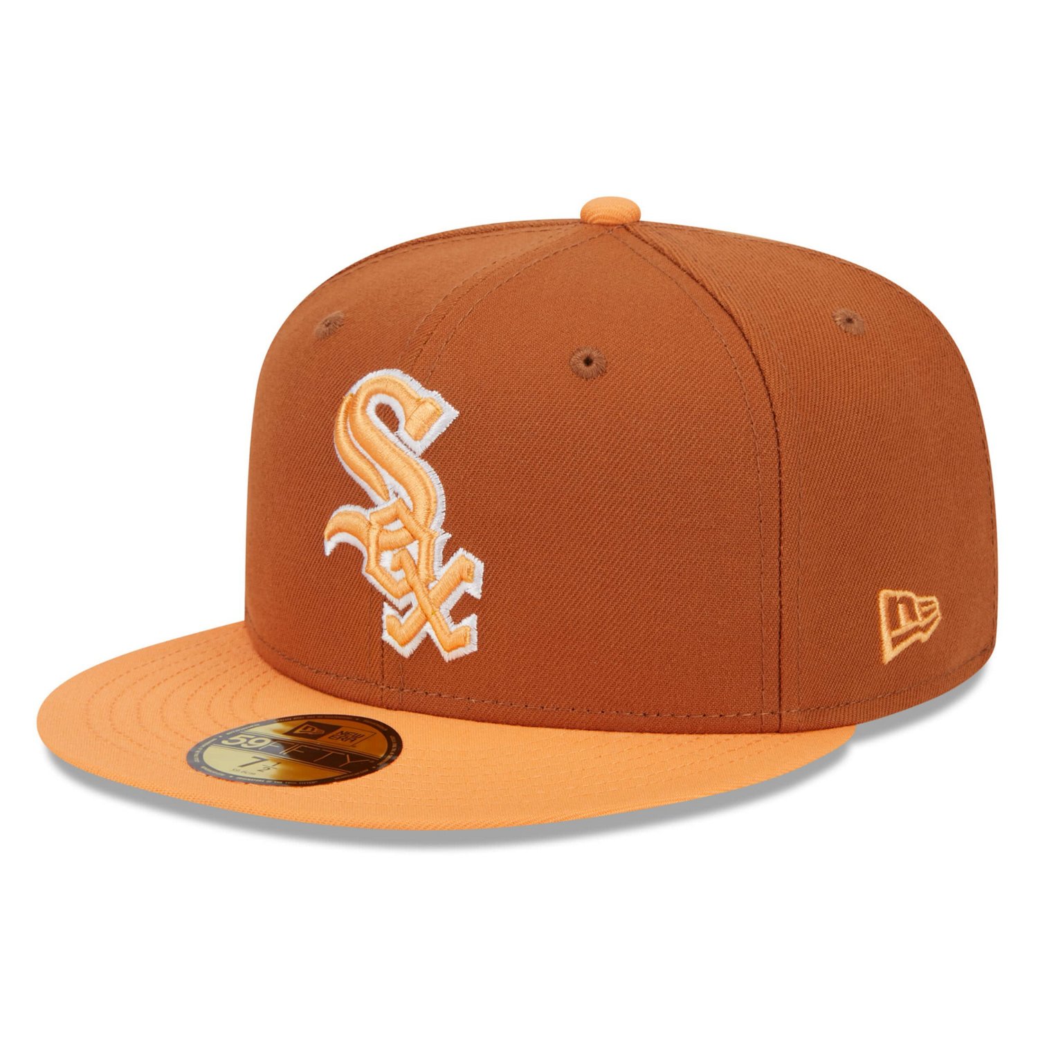 New Era Orange Chicago White Sox Spring Color Basic Two-Tone 59FIFTY Fitted Hat