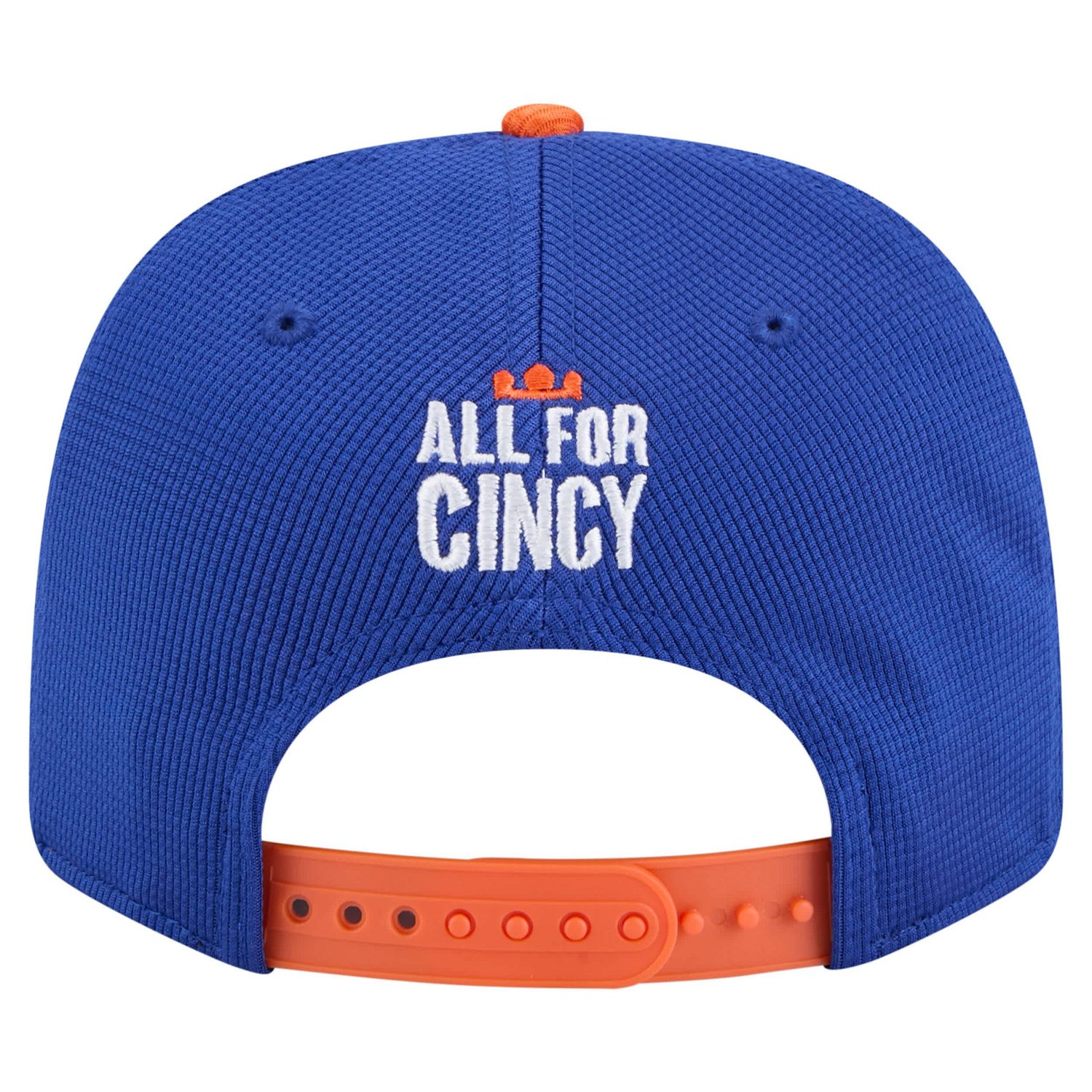 New Era Orange FC Cincinnati 2025 Jersey Hook 9SEVENTY Stretch-Snap Hat