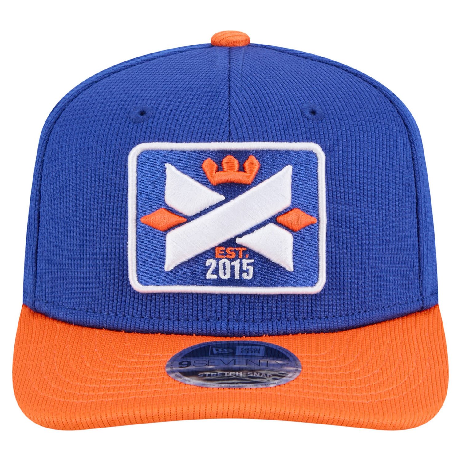 New Era Orange FC Cincinnati 2025 Jersey Hook 9SEVENTY Stretch-Snap Hat                                                          - view number 4