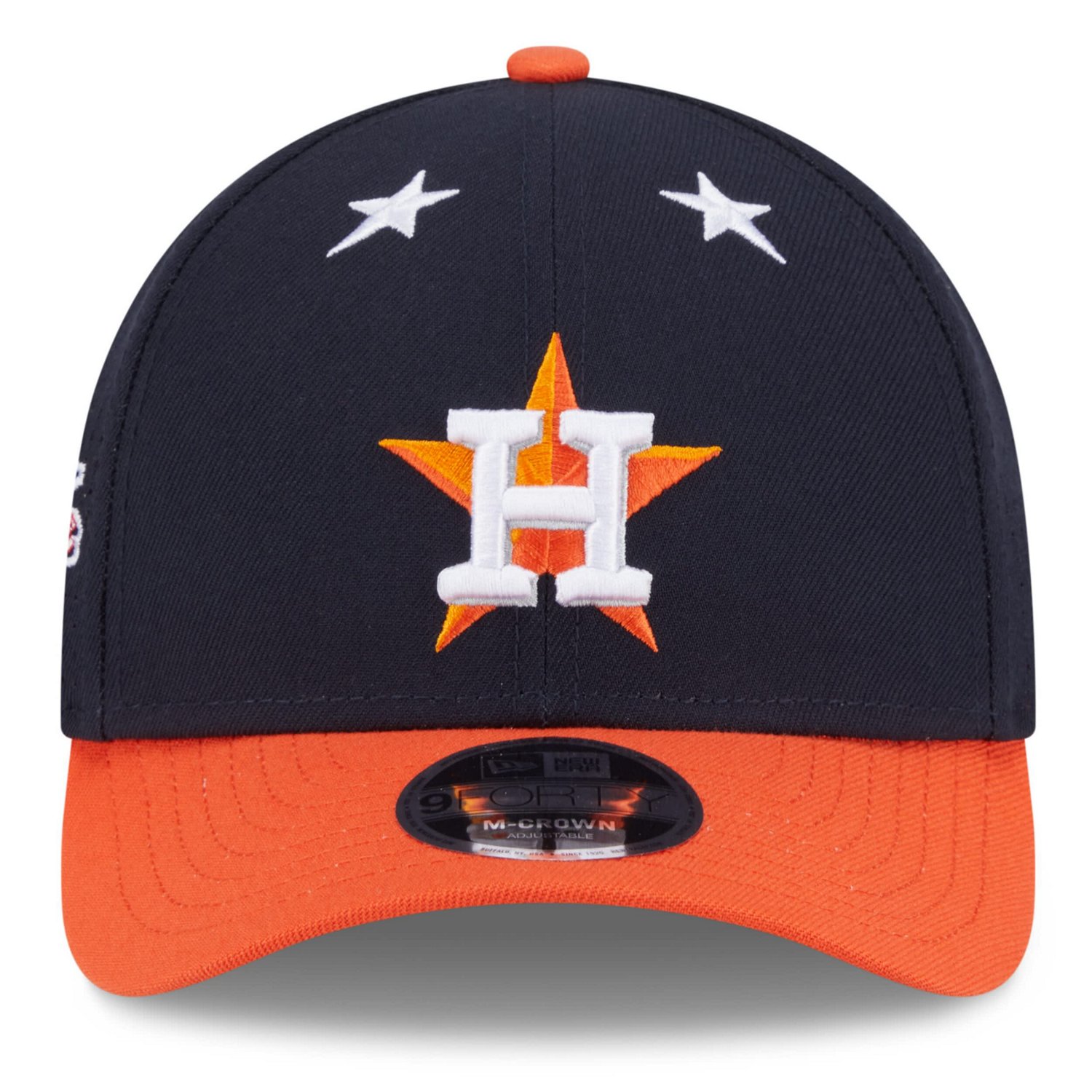 New Era Orange Houston Astros 2025 MLB All-Star Game 9FORTY M-Crown Adjustable Hat - view number 2