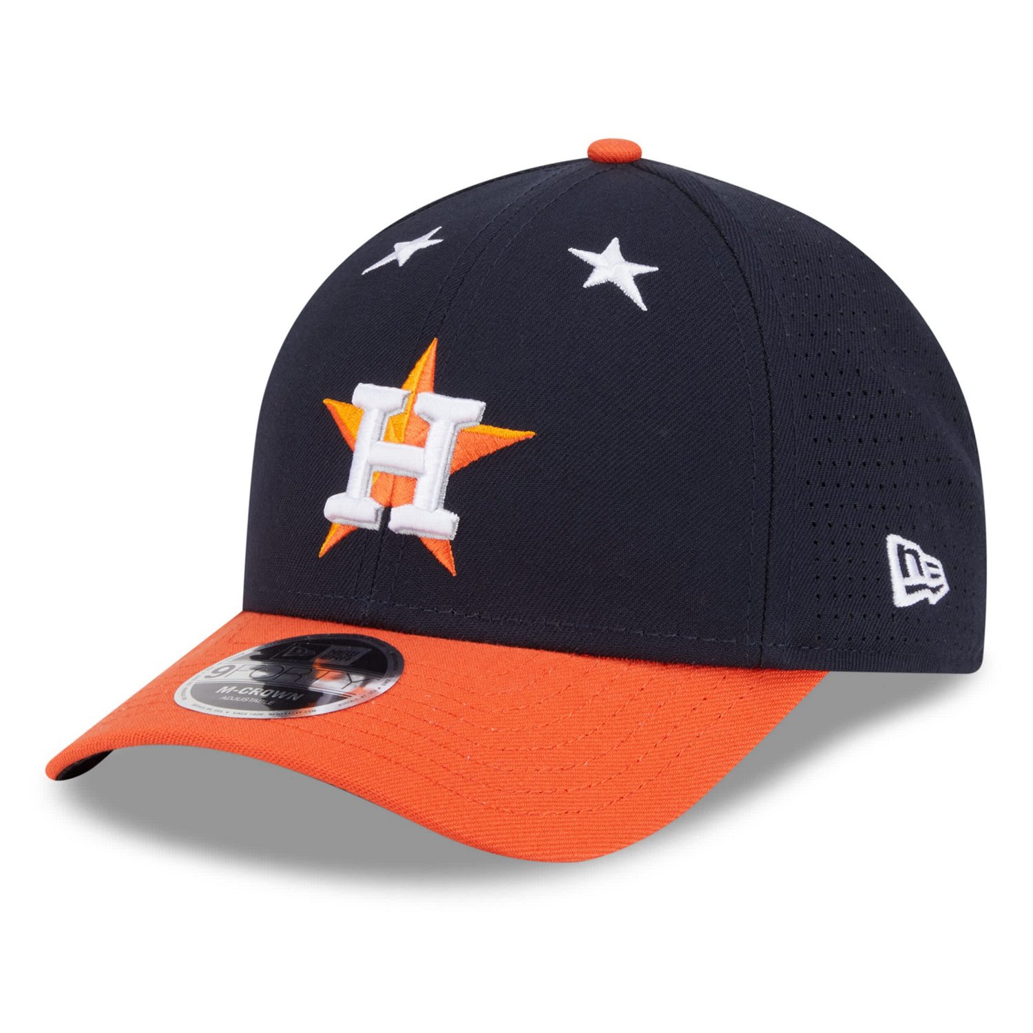New Era Orange Houston Astros 2025 MLB All-Star Game 9FORTY M-Crown Adjustable Hat - view number 3