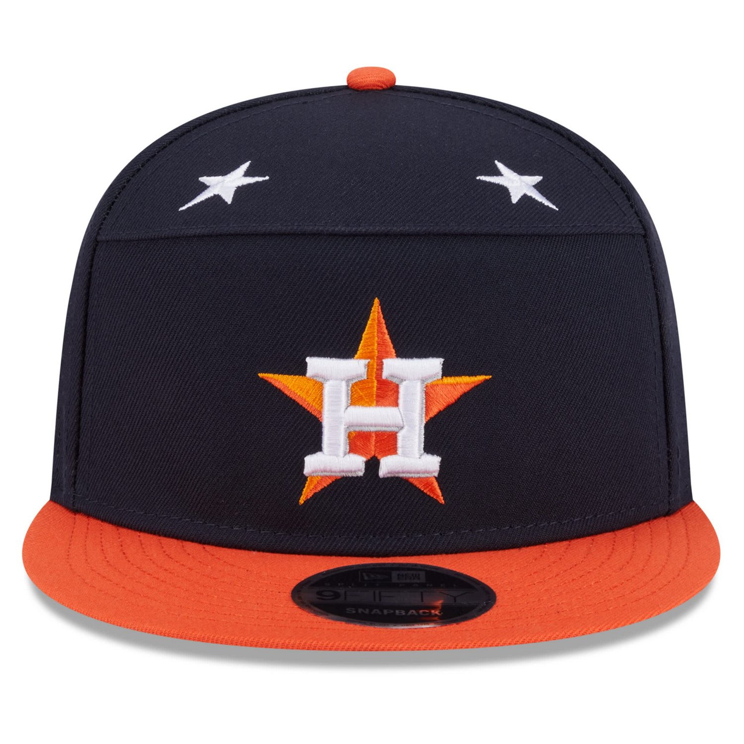 New Era Orange Houston Astros 2025 MLB All-Star Game Side Patch 9FIFTY Snapback Hat