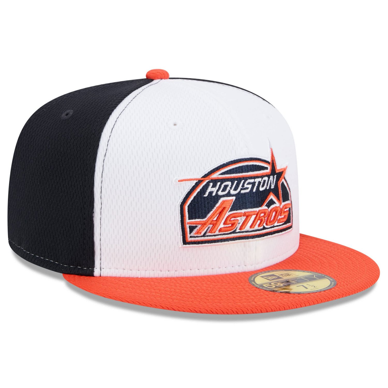 New Era Orange Houston Astros 2025 MLB Clubhouse 59FIFTY Fitted Hat