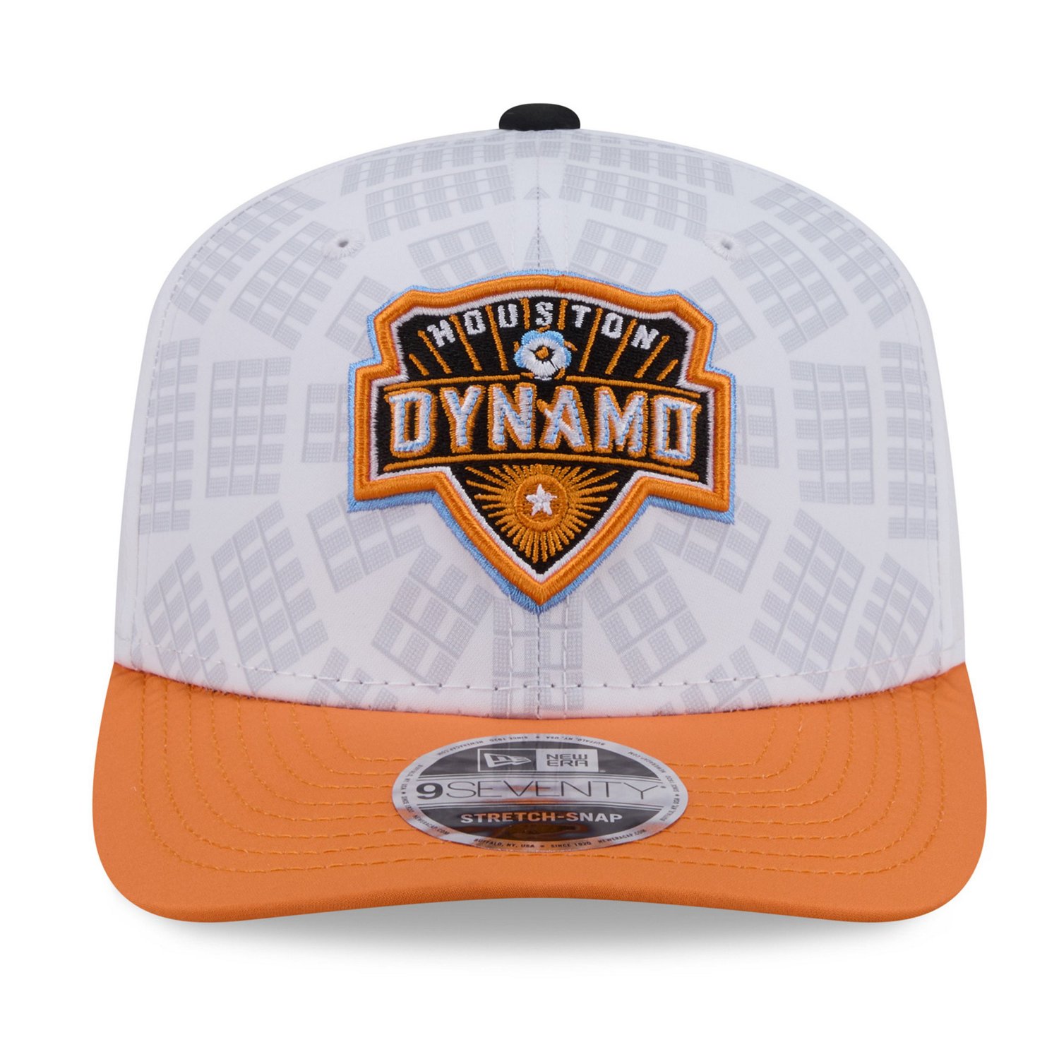 New Era Orange Houston Dynamo FC 2026 Third Jersey Hook 9SEVENTY Adjustable Hat - view number 2