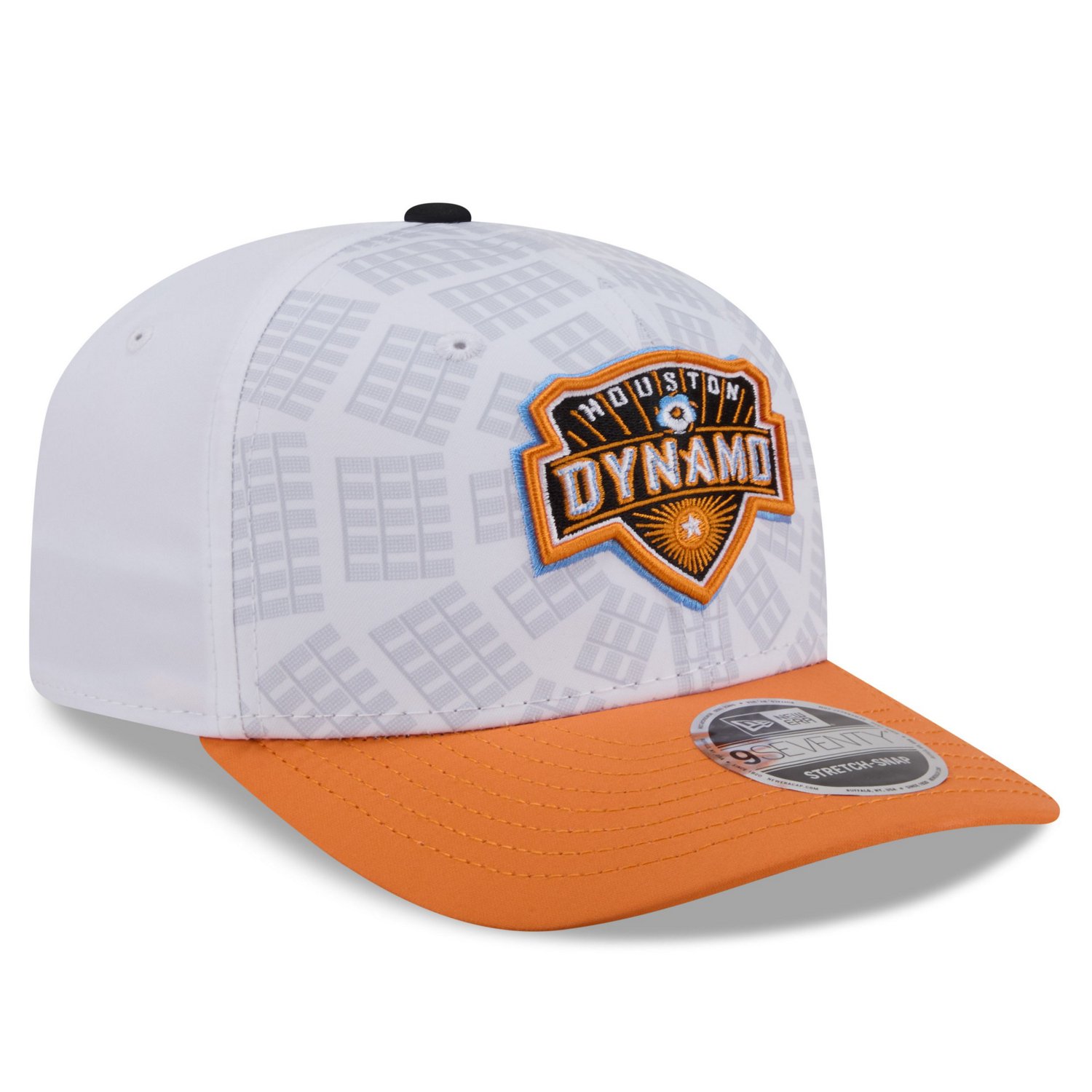 New Era Orange Houston Dynamo FC 2026 Third Jersey Hook 9SEVENTY Adjustable Hat - view number 3