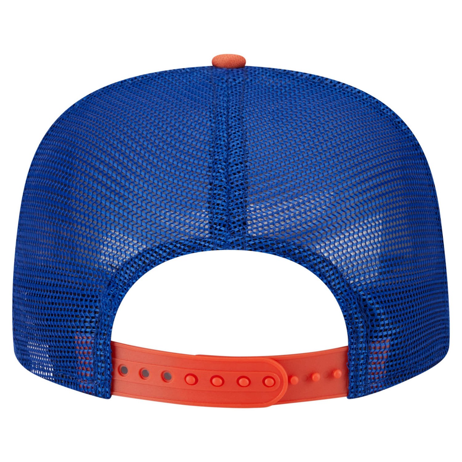 New Era Orange New York Mets Retro Script Trucker 9FIFTY Snapback Hat - view number 4