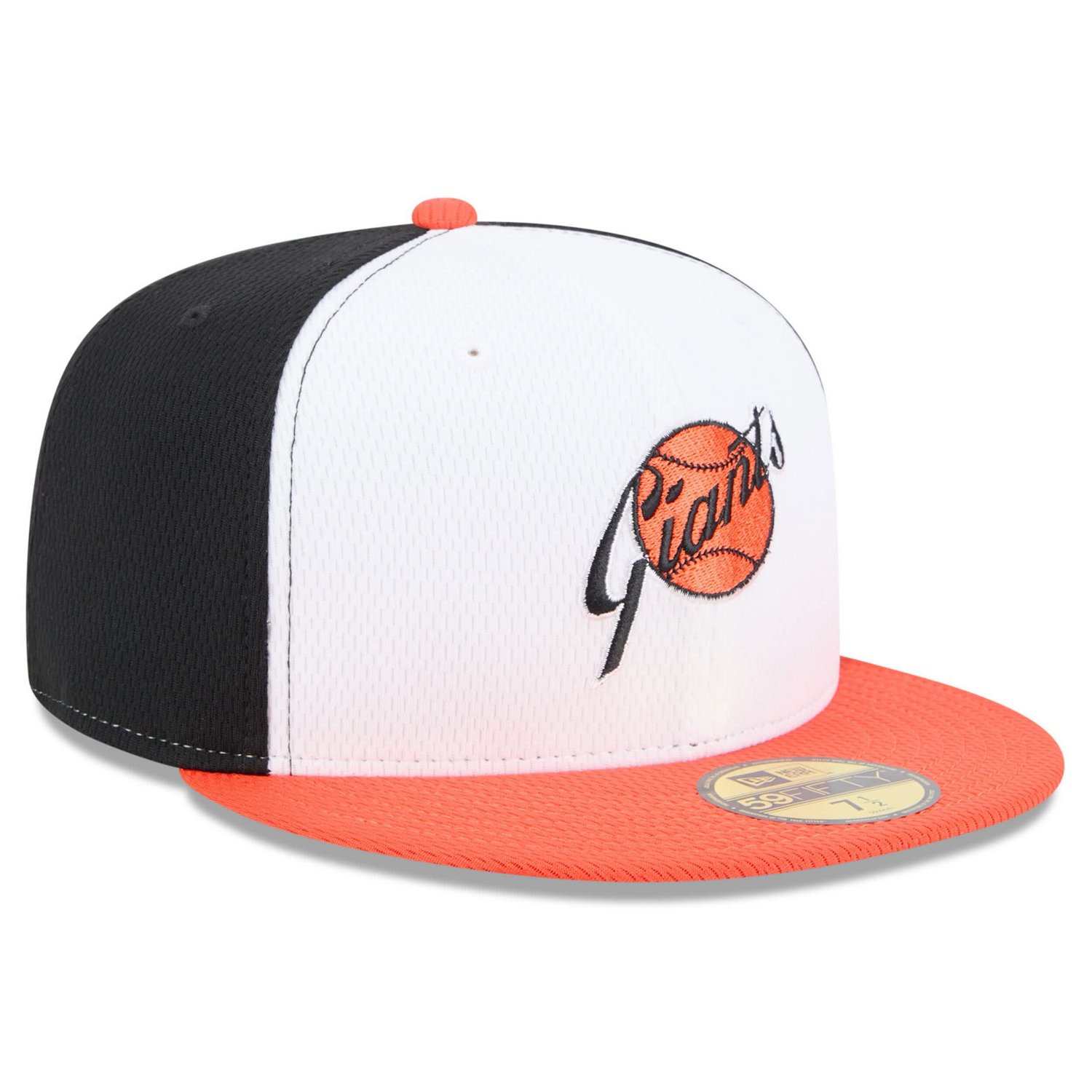 New Era Orange San Francisco Giants 2025 MLB Clubhouse 59FIFTY Fitted Hat - view number 3