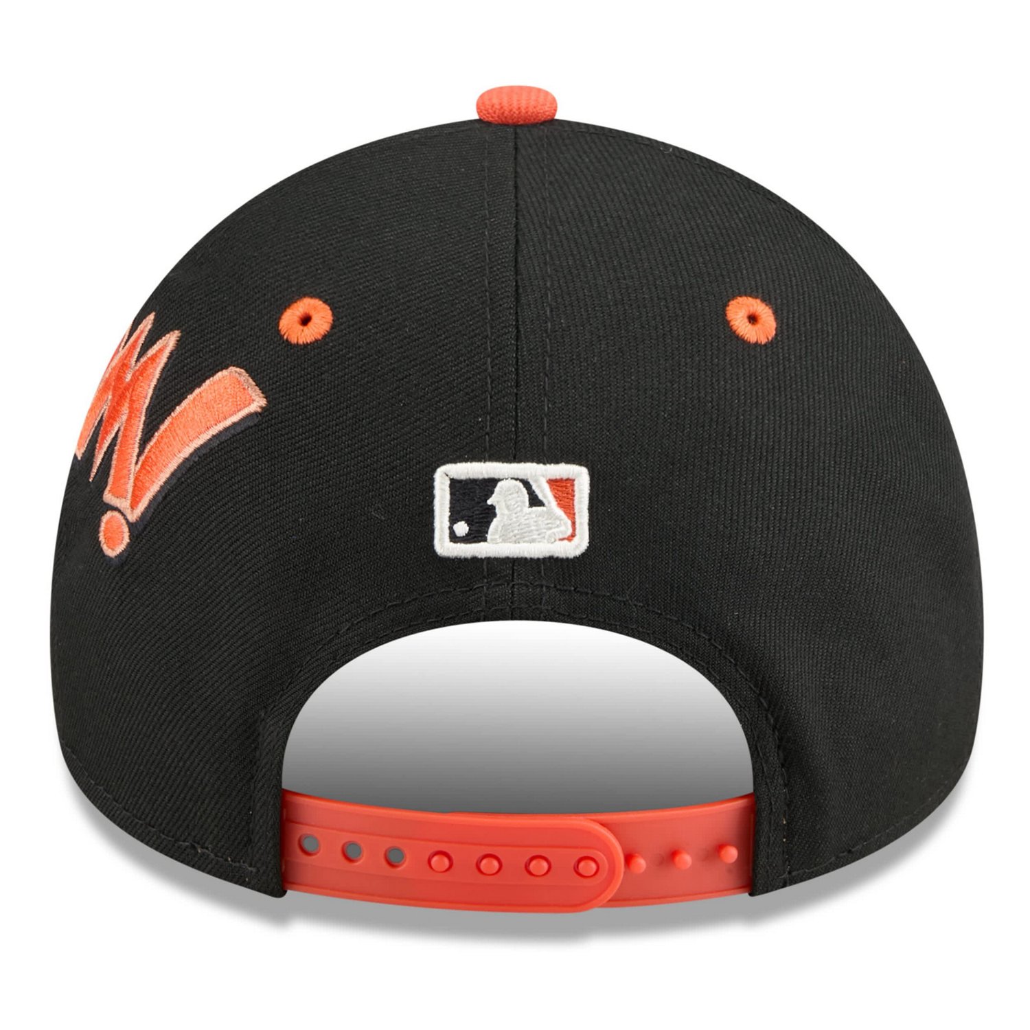 New Era Orange San Francisco Giants 2025 MLB Diamond Hero Edition A-Frame 9FORTY Adjustable Hat - view number 4