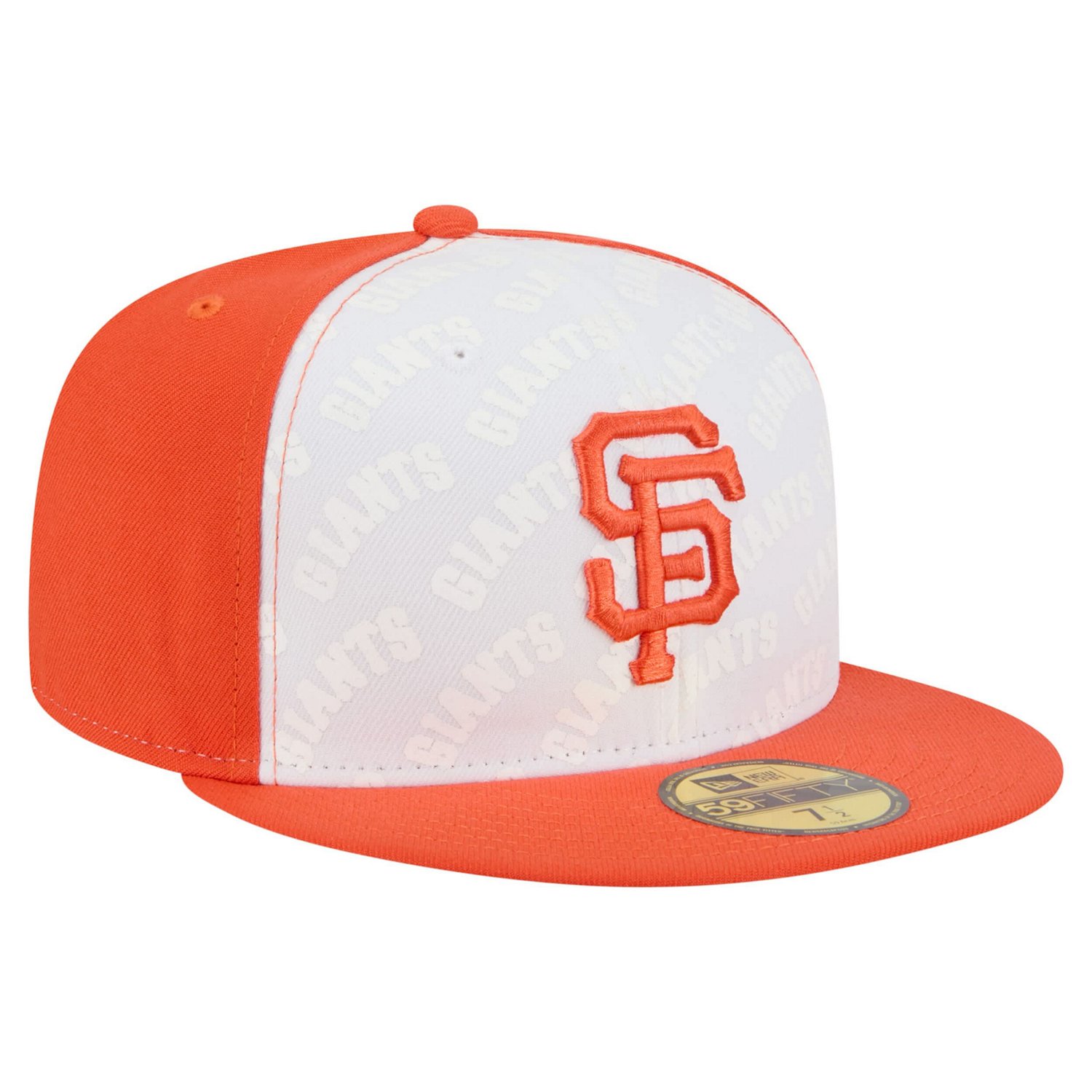 New Era Orange San Francisco Giants Repeat 59FIFTY Fitted Hat