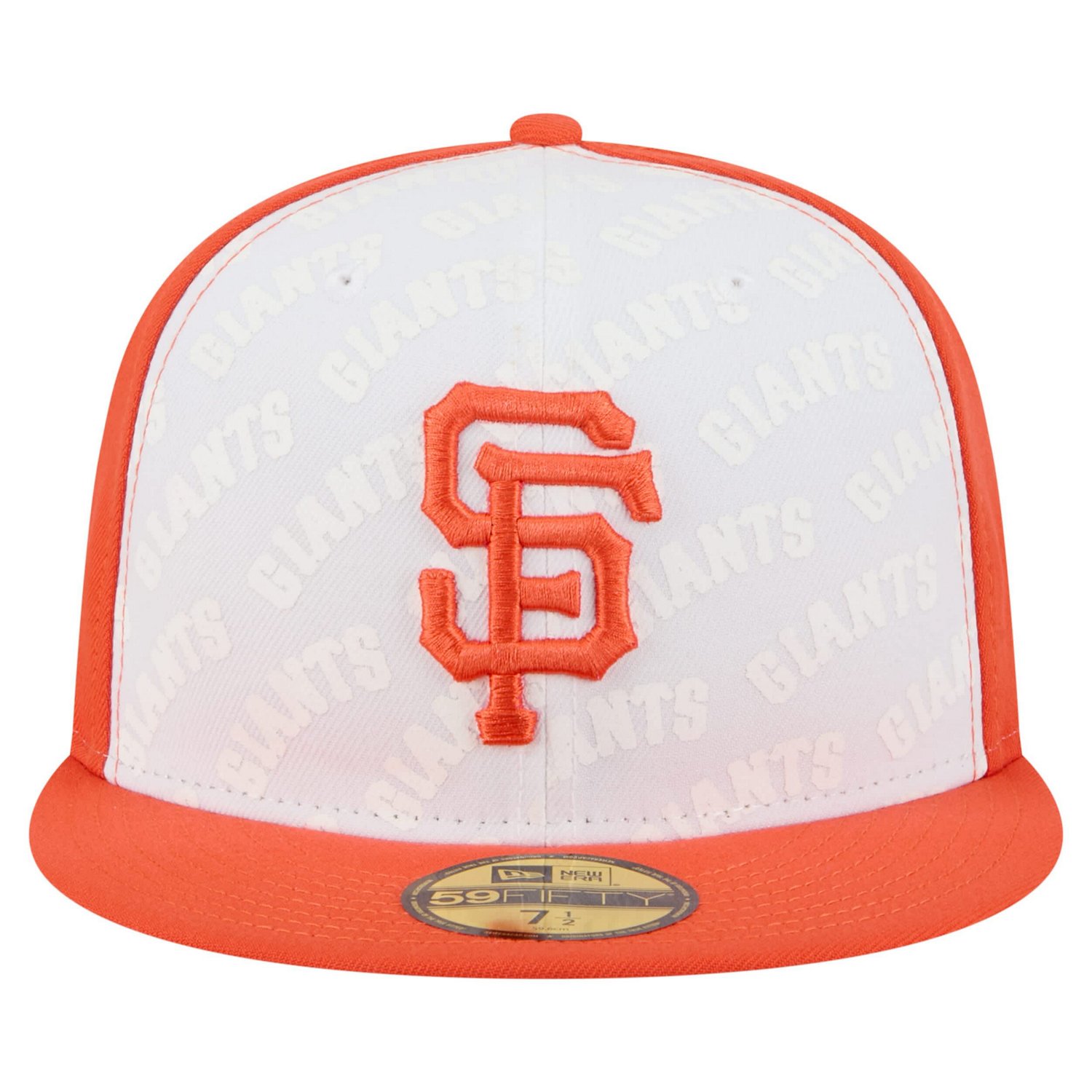 New Era Orange San Francisco Giants Repeat 59FIFTY Fitted Hat