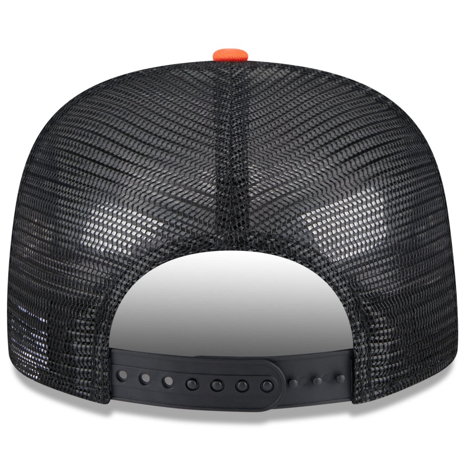 New Era Orange San Francisco Giants Team Foam Front A-Frame Trucker 9FIFTY Snapback Hat