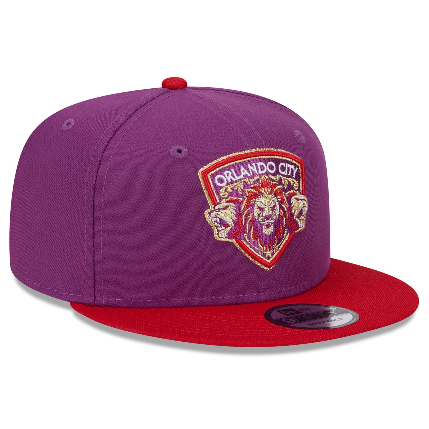 New Era Orlando City SC 2024 Jersey Hook 9FIFTY Snapback Hat - view number 3