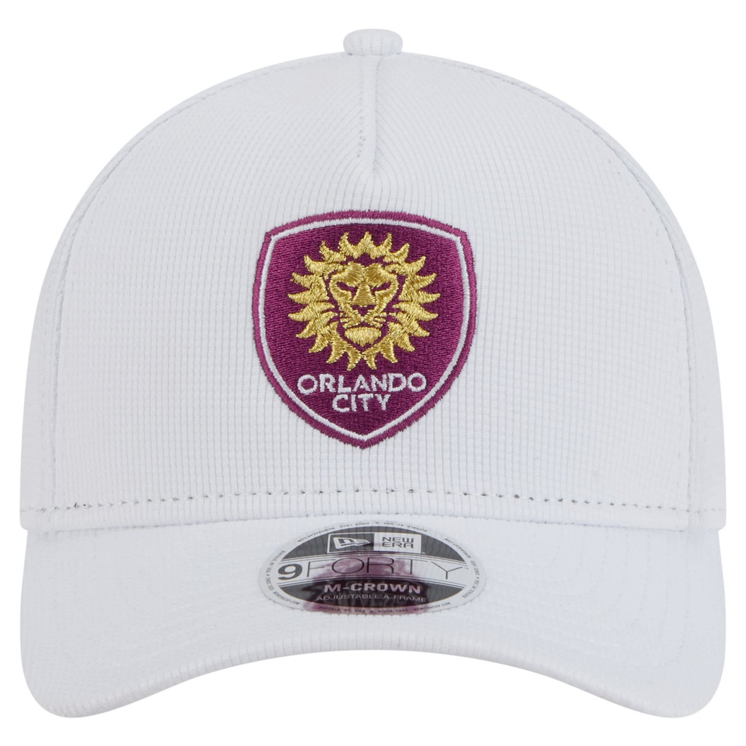 New Era Orlando City SC 2025 Jersey Hook 9FORTY M-Crown Adjustable Hat - view number 2