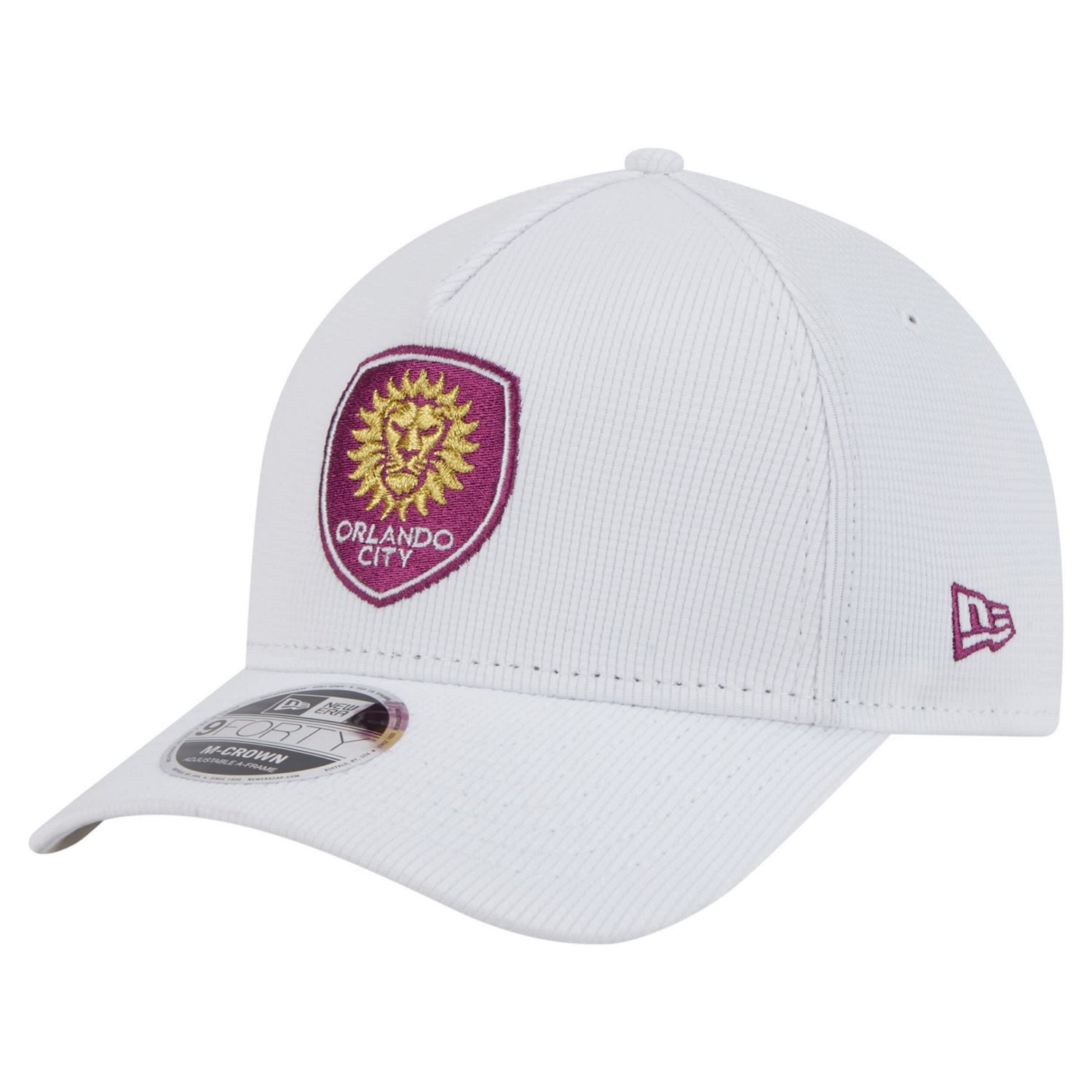 New Era Orlando City SC 2025 Jersey Hook 9FORTY M-Crown Adjustable Hat - view number 3