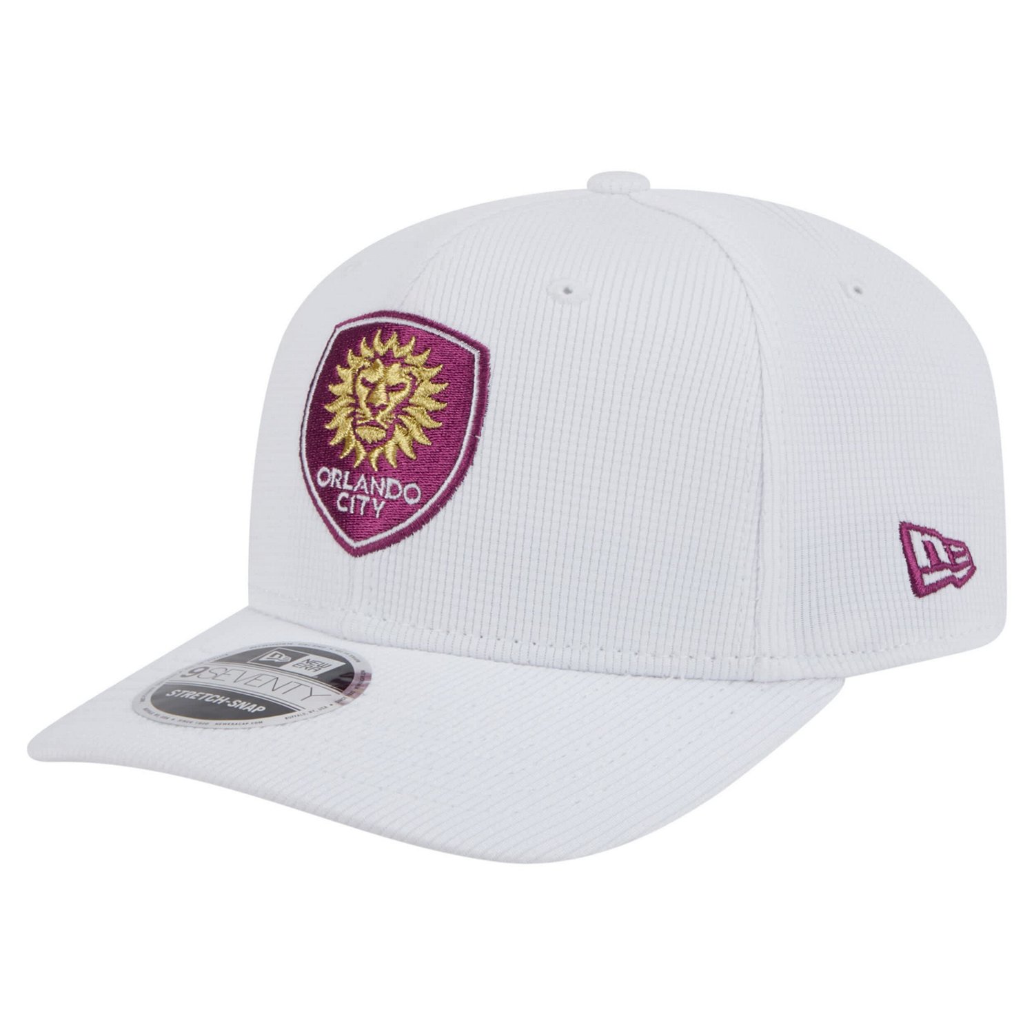 New Era Orlando City SC 2025 Jersey Hook 9SEVENTY Stretch-Snap Hat - view number 3