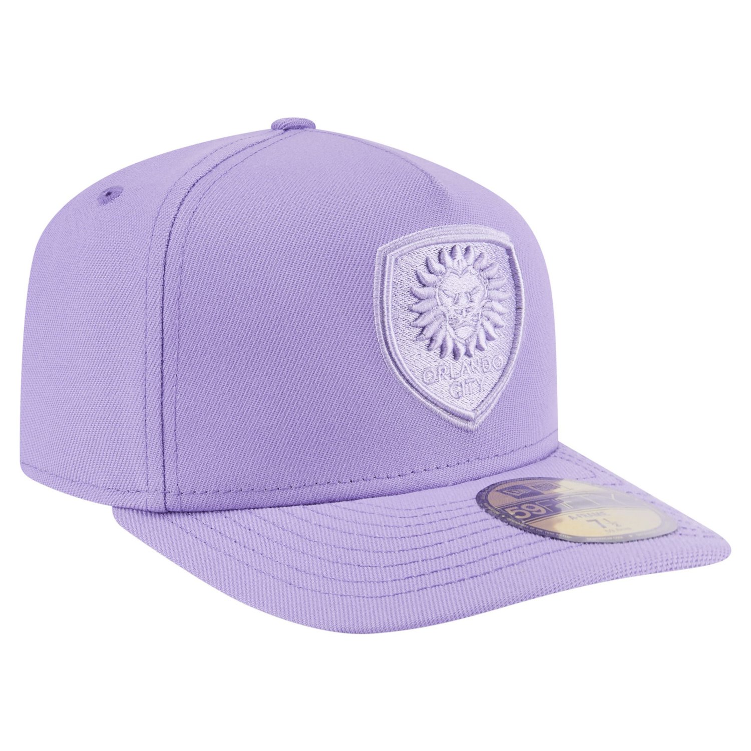 New Era Orlando City SC Color Pack A-Frame 59FIFTY Fitted Hat - view number 3