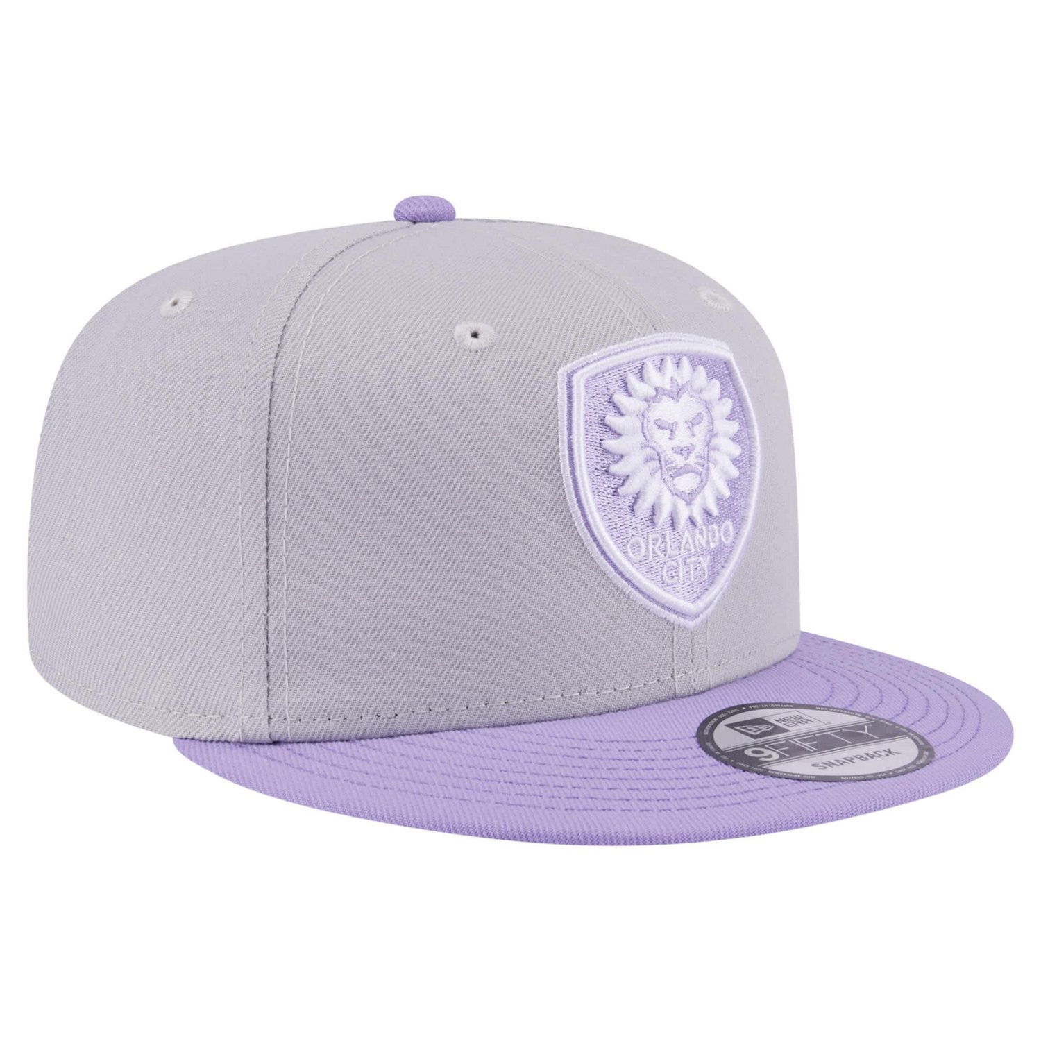 New Era Orlando City SC Color Pack Two-Tone 9FIFTY Snapback Hat - view number 3