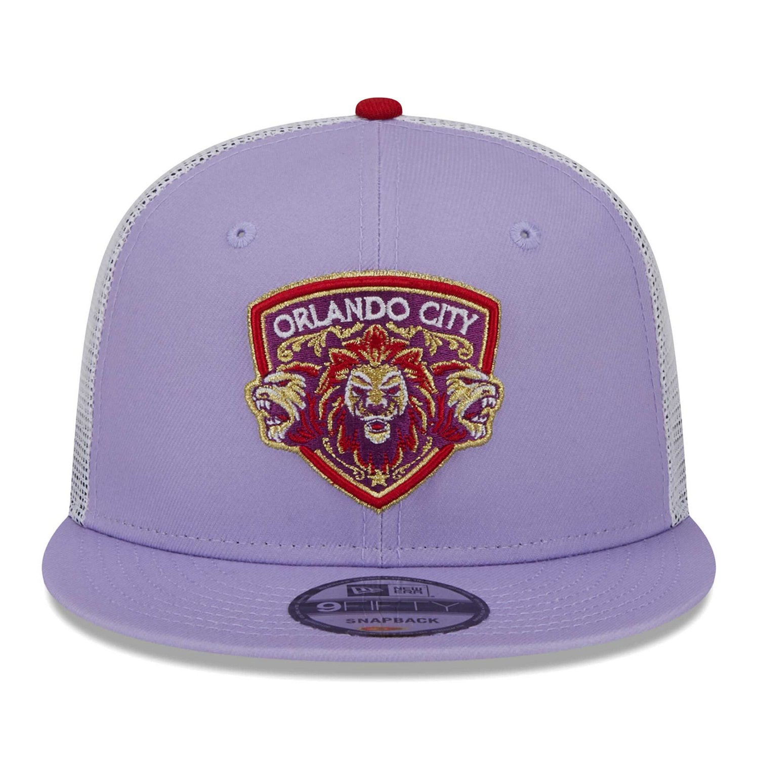 New Era Orlando City SC Jersey Hook Trucker 9FIFTY Snapback Hat - view number 2