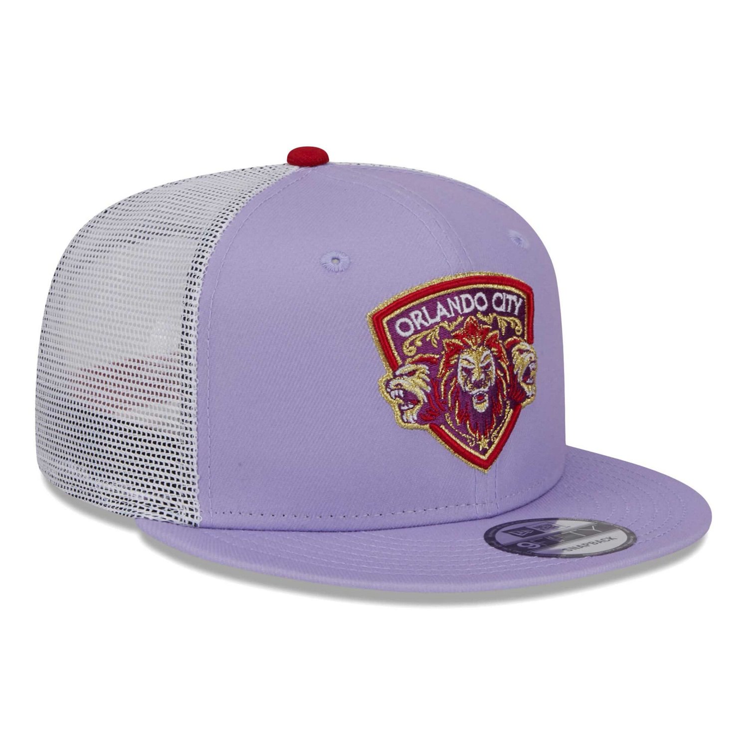 New Era Orlando City SC Jersey Hook Trucker 9FIFTY Snapback Hat - view number 3