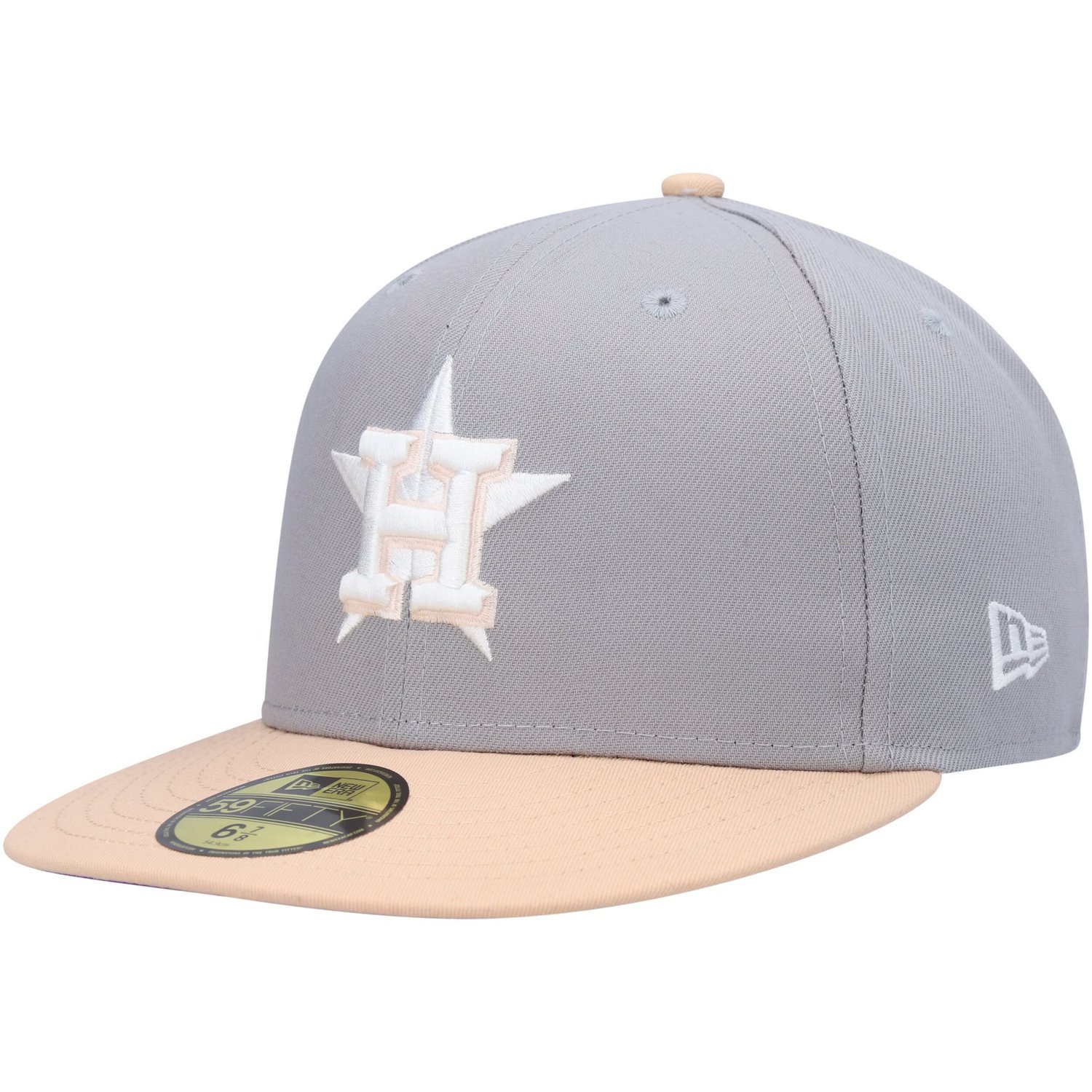 New Era Peach Houston Astros 2004 MLB All-Star Game Undervisor 59FIFTY Fitted Hat