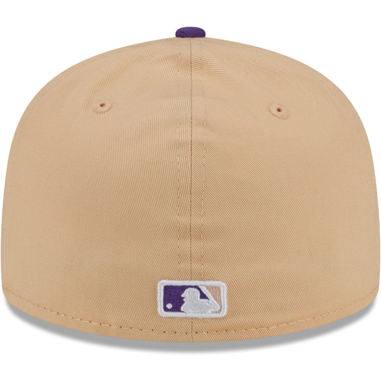 New Era Peach/ Miami Marlins 2003 World Series Side Patch 59FIFTY Fitted Hat - view number 4