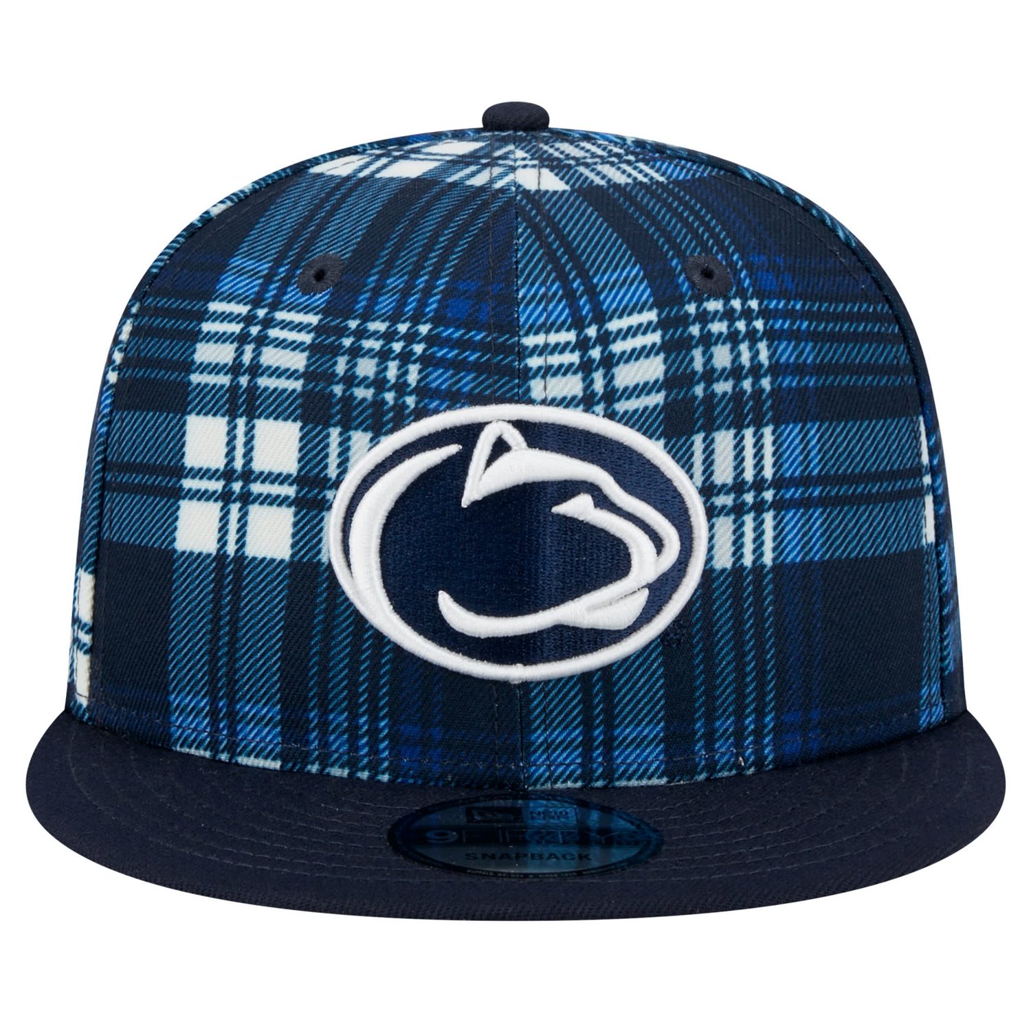New Era Penn State Nittany Lions Plaid 9FIFTY Snapback Hat