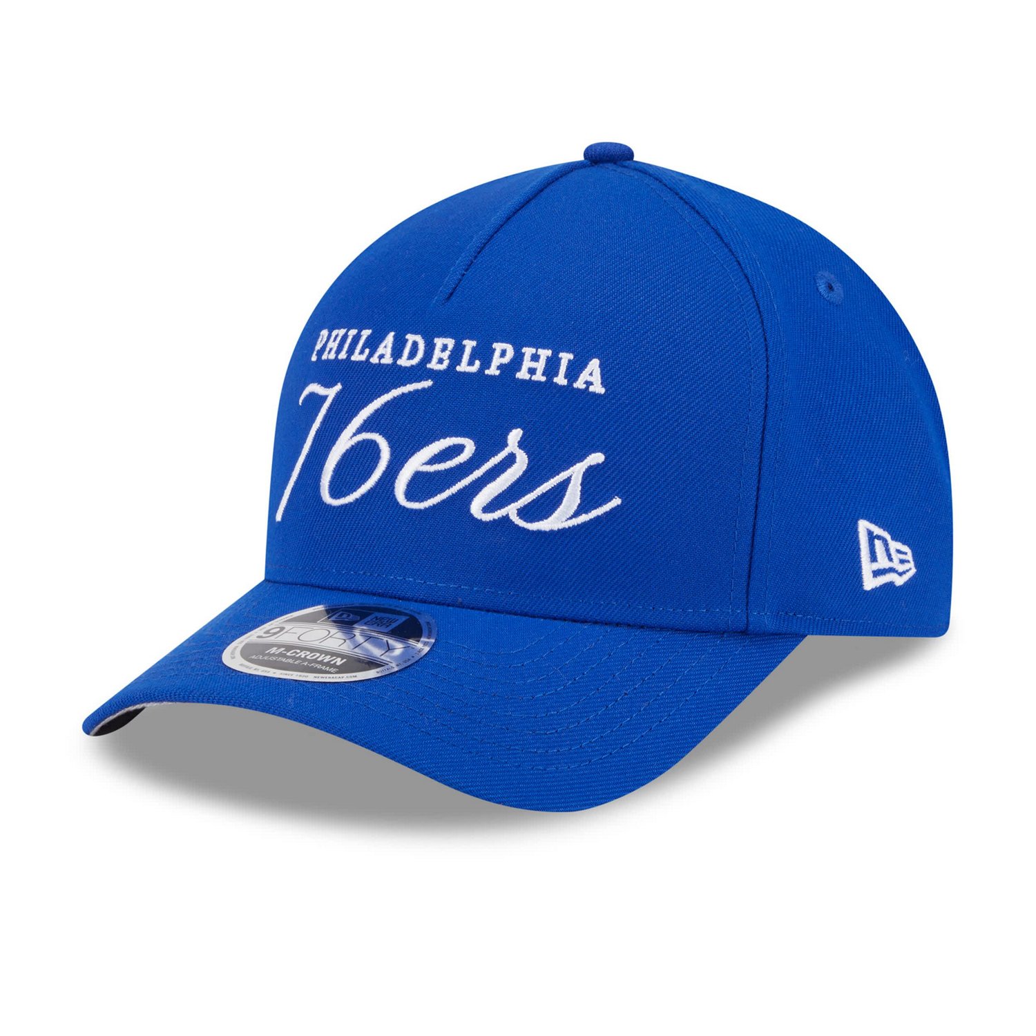 New Era Philadelphia 76ers 2025 NBA Draft M-Crown A-Frame 9FORTY Adjustable Hat - view number 3