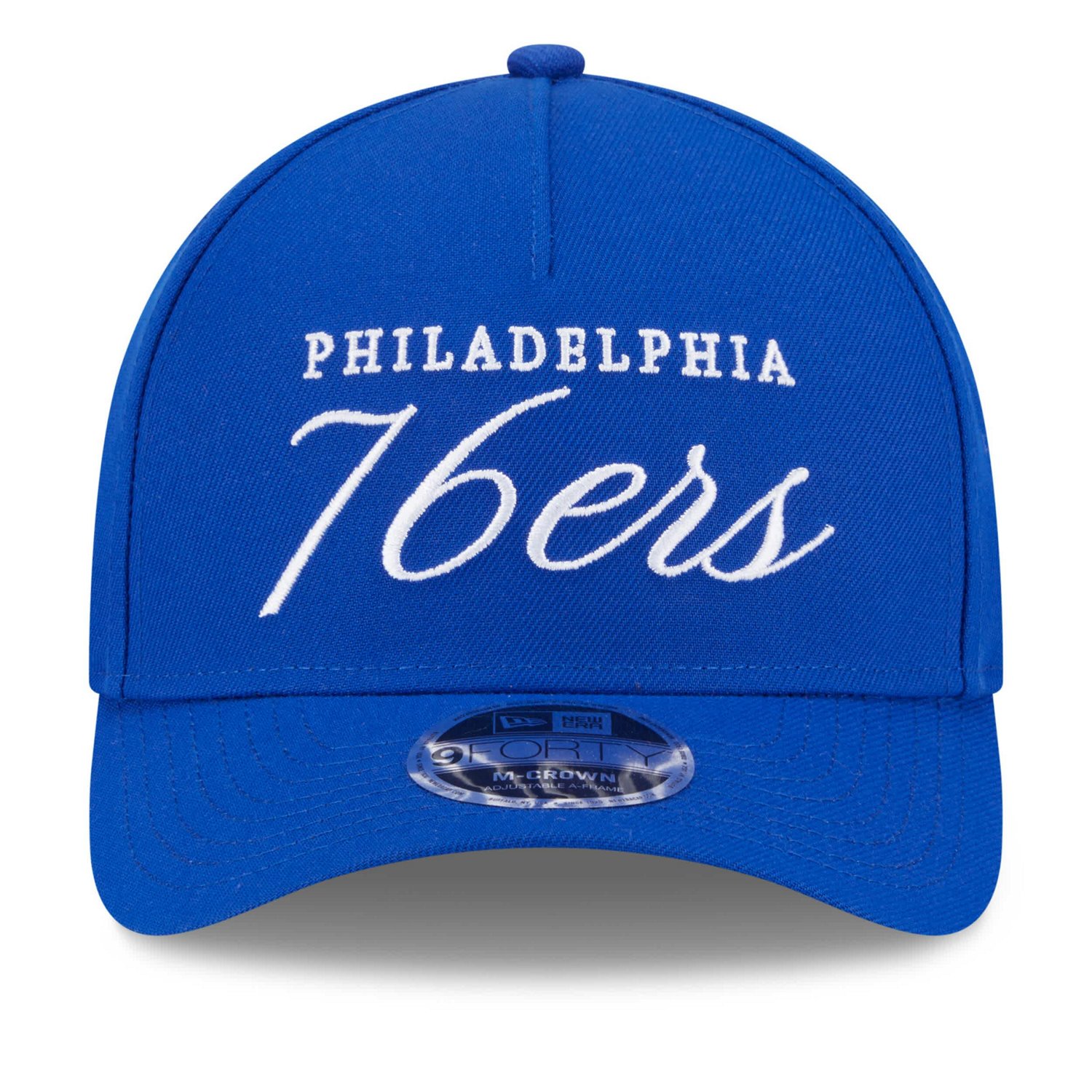 New Era Philadelphia 76ers 2025 NBA Draft M-Crown A-Frame 9FORTY Adjustable Hat - view number 2