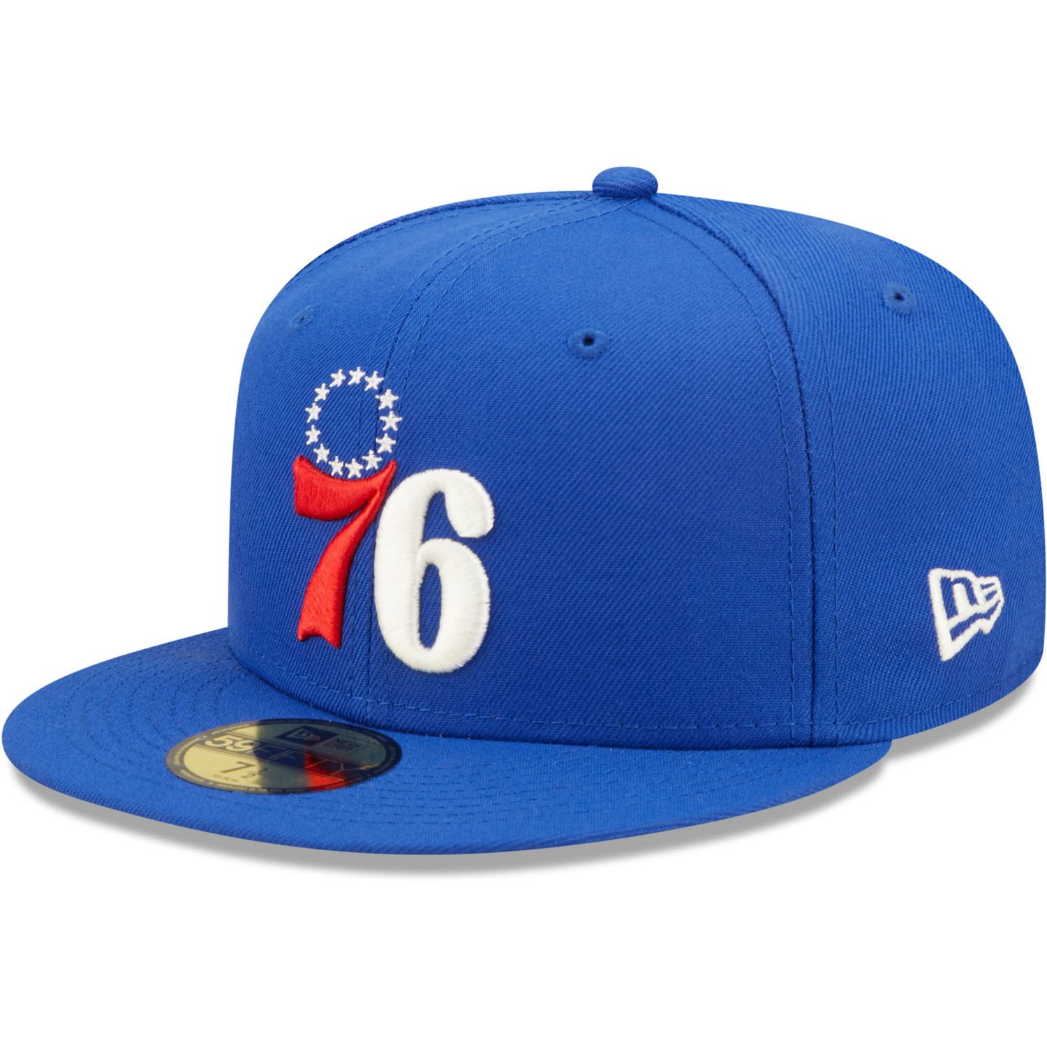 New Era Philadelphia 76ers 3x NBA Finals Champions Pop Sweat 59FIFTY Fitted Hat - view number 3