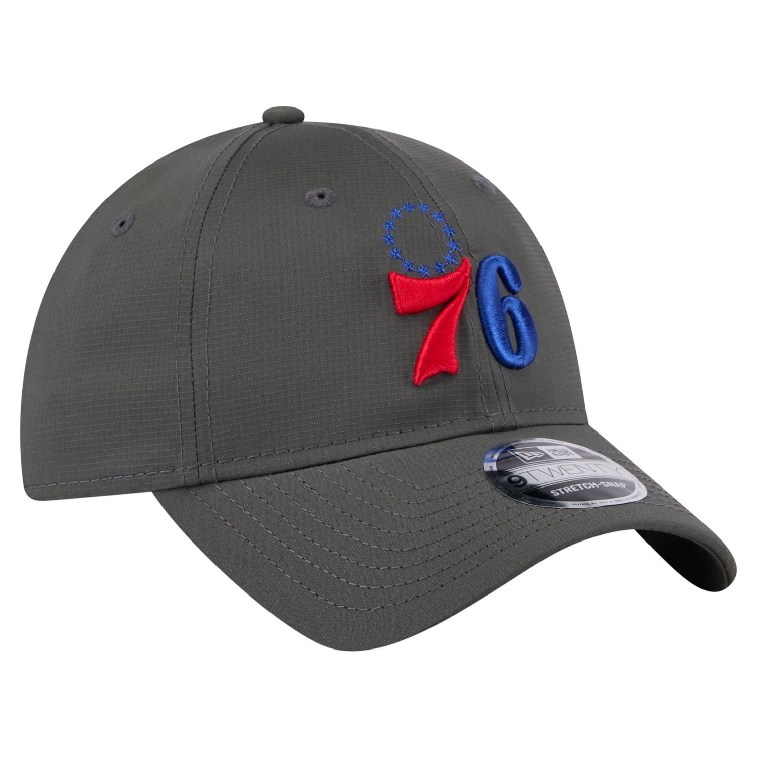 New Era Philadelphia 76ers Active Ripstop 9TWENTY Adjustable Hat - view number 3