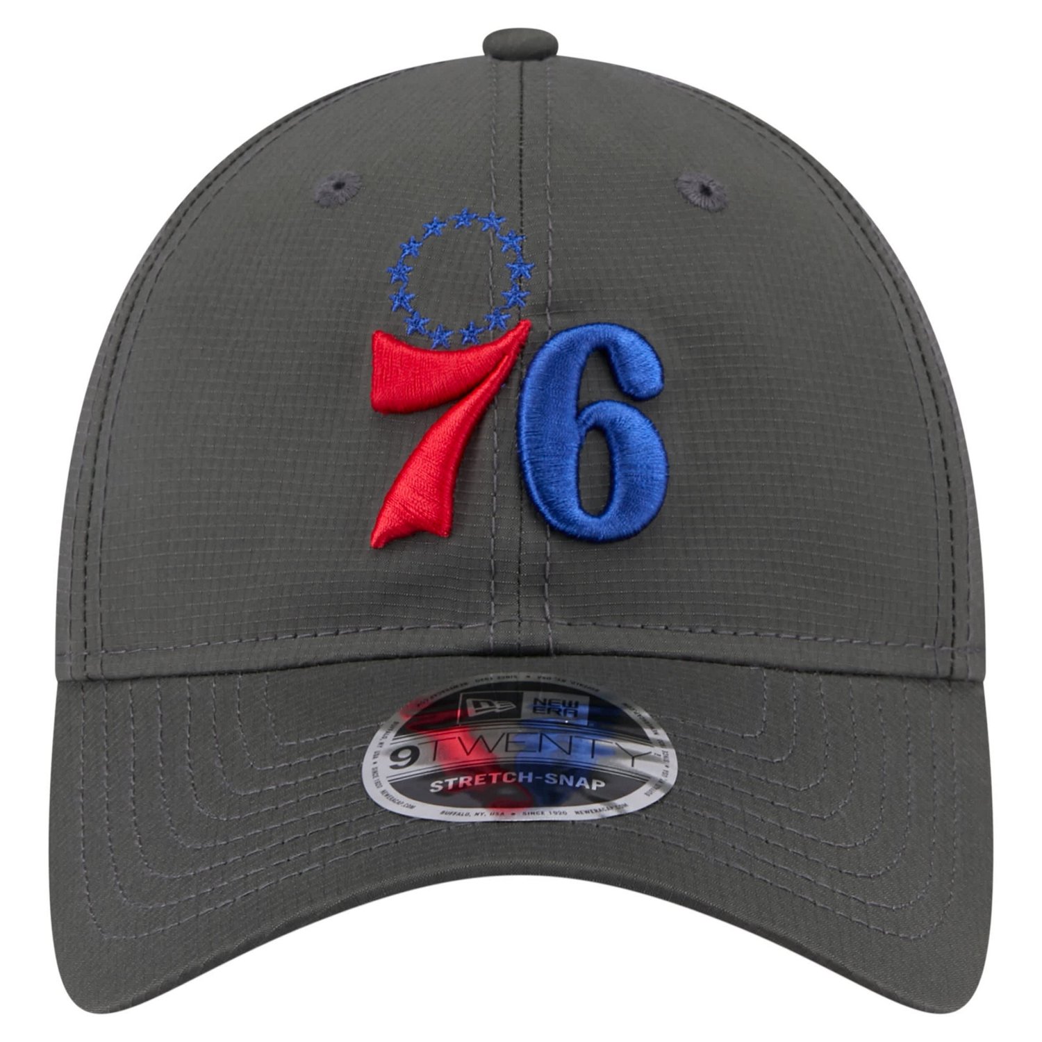 New Era Philadelphia 76ers Active Ripstop 9TWENTY Adjustable Hat - view number 2
