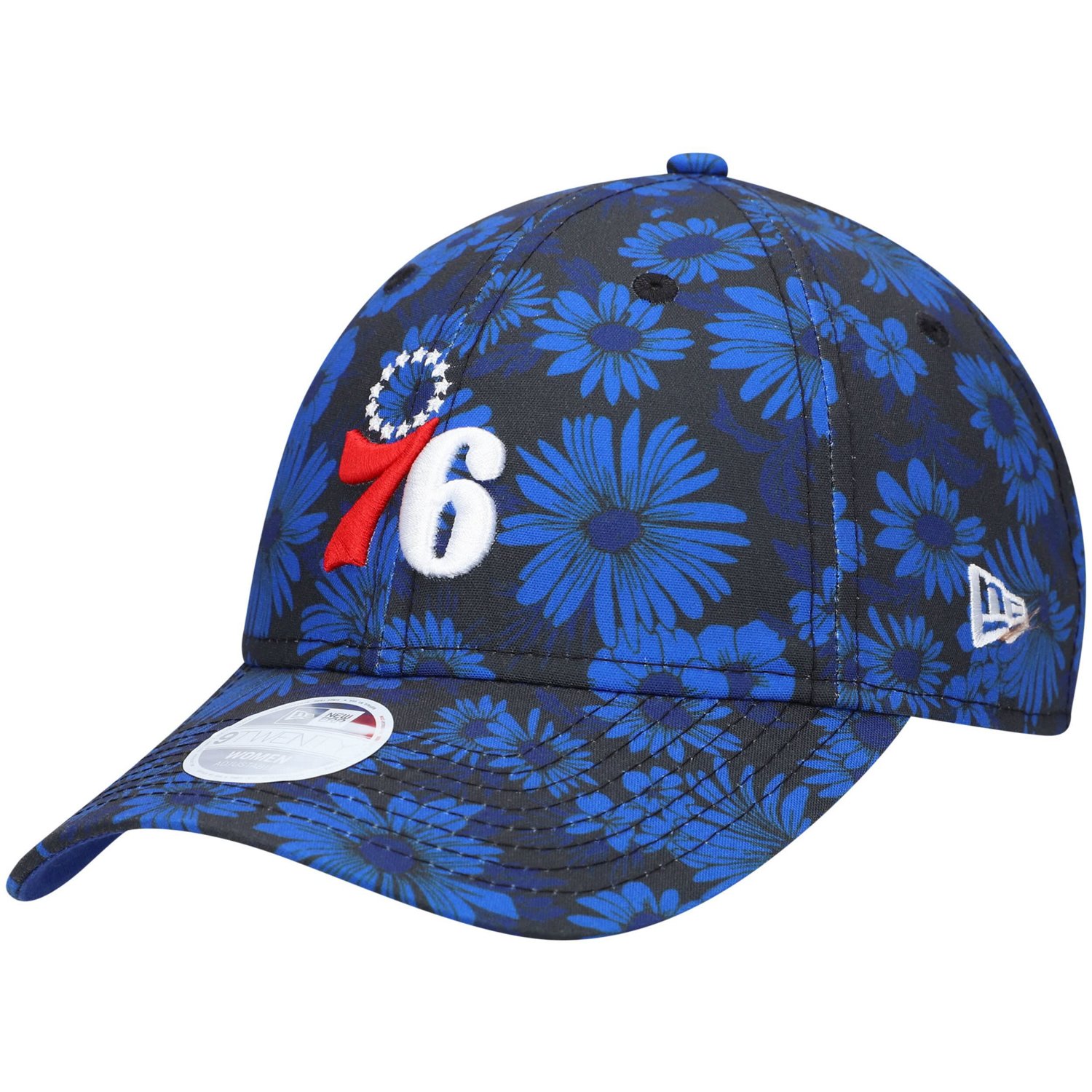 New Era Philadelphia 76ers Blossom 20 9TWENTY Adjustable Hat - view number 1