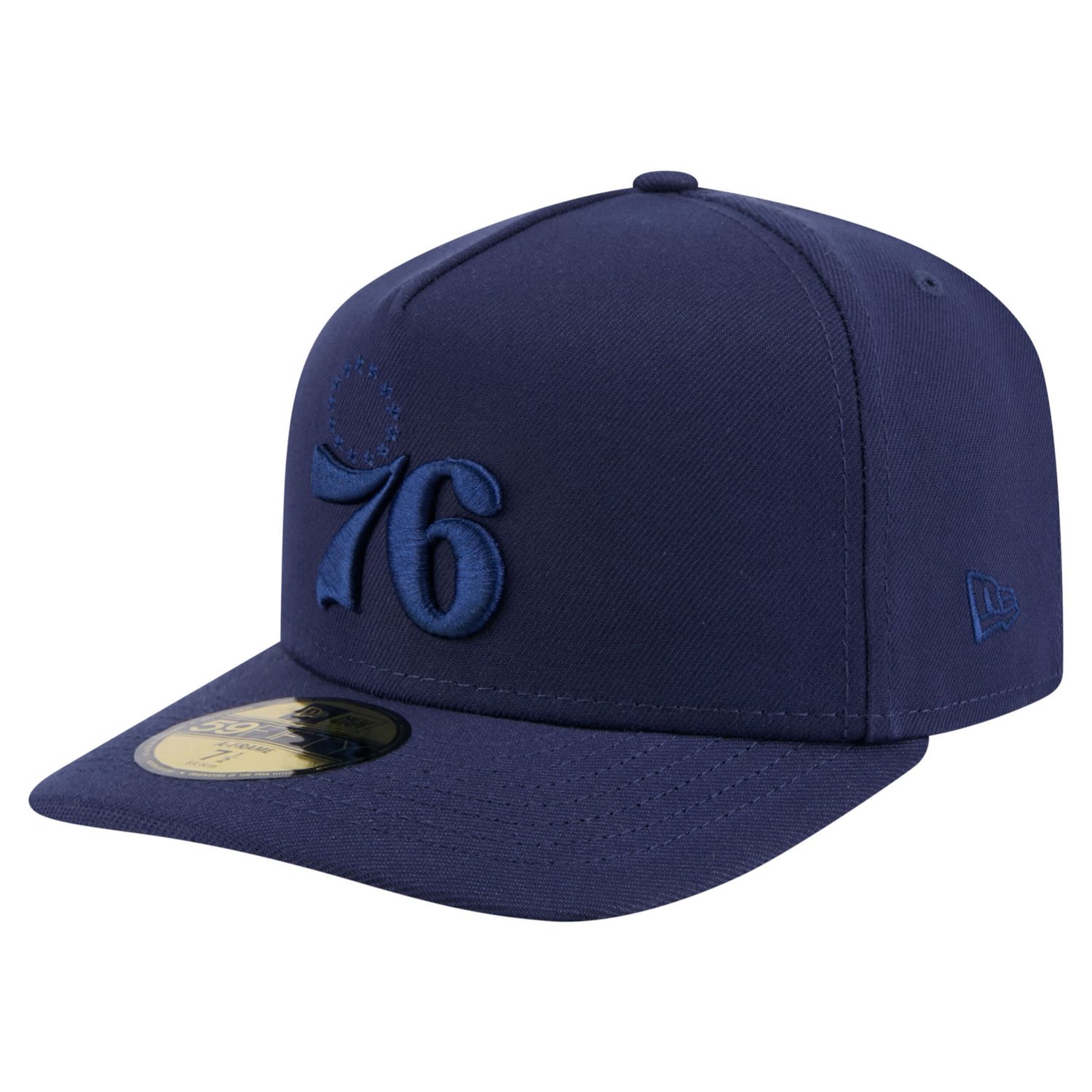 New Era Philadelphia 76ers Colorpack A-Frame Pinch Front 59FIFTY Fitted Hat