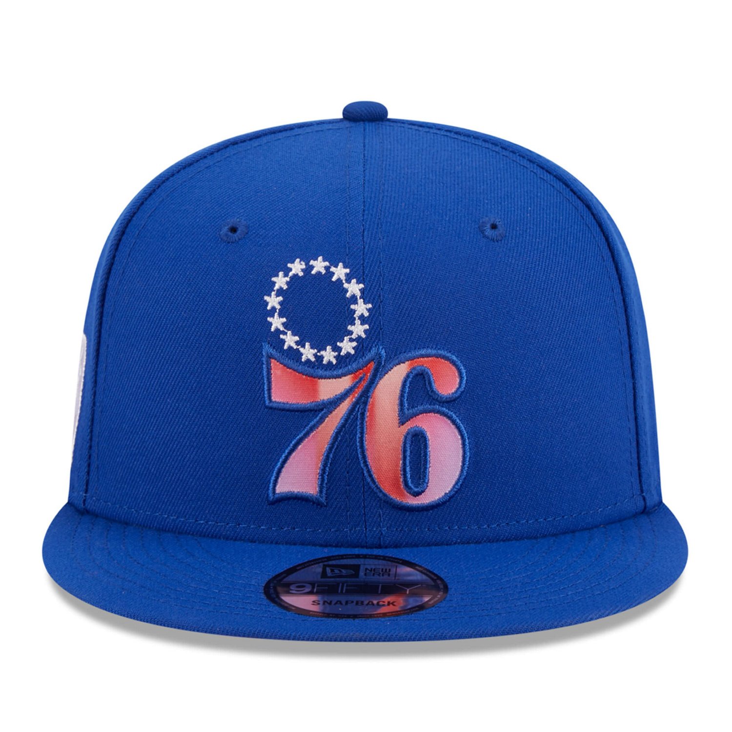 New Era Philadelphia 76ers Gradient Undervisor 9FIFTY Snapback Hat - view number 2