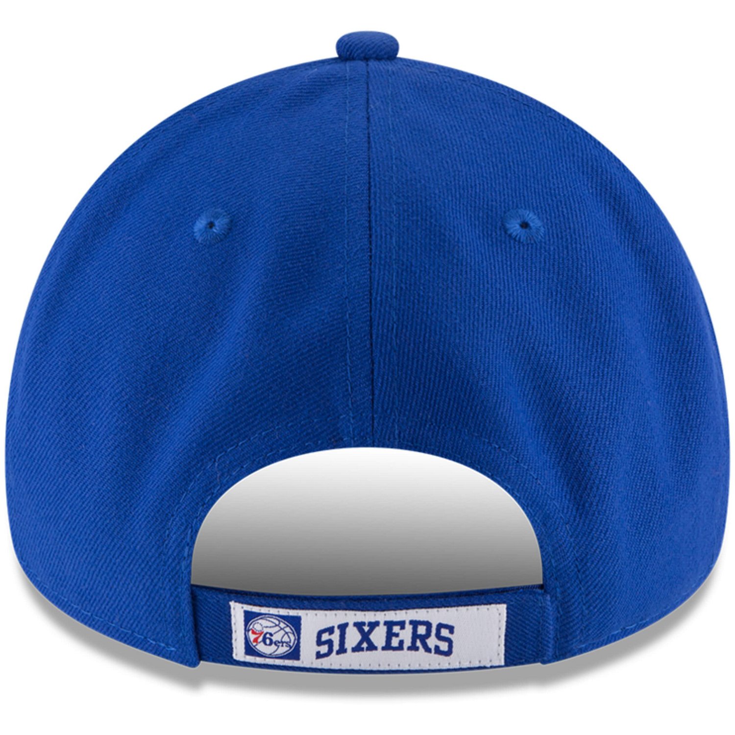 New Era Philadelphia 76ers Official Team Color 9FORTY Adjustable Hat - view number 4