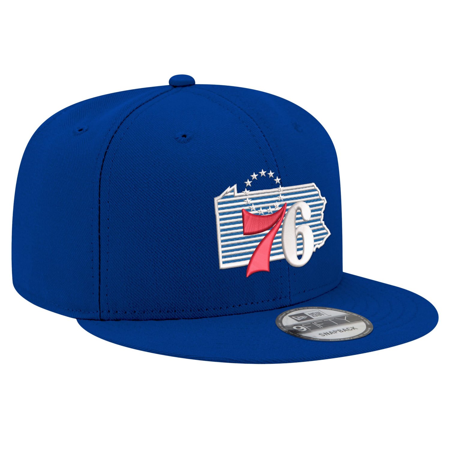 New Era Philadelphia 76ers State Pride 9FIFTY Snapback Hat - view number 3