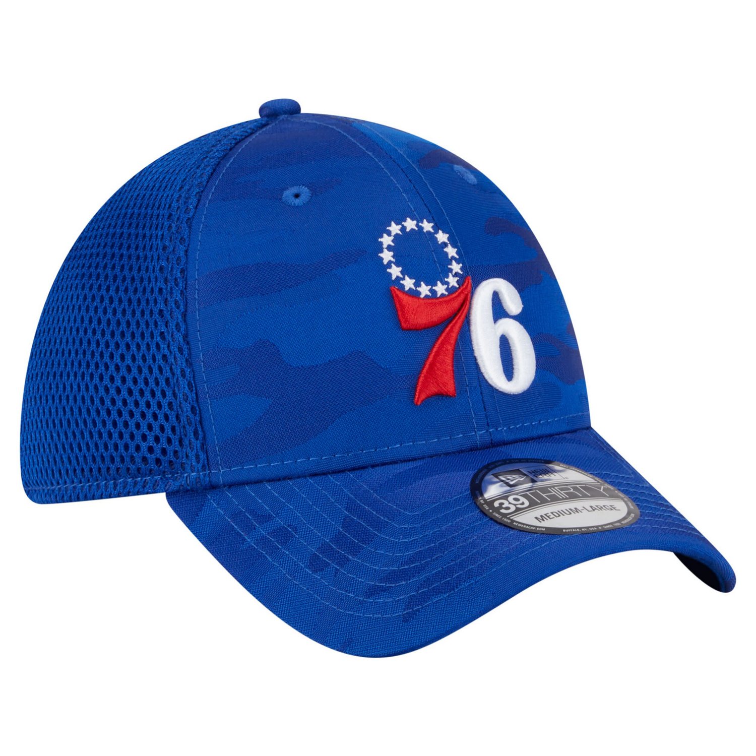 New Era Philadelphia 76ers Subtle Camo 39THIRTY Flex Hat - view number 3