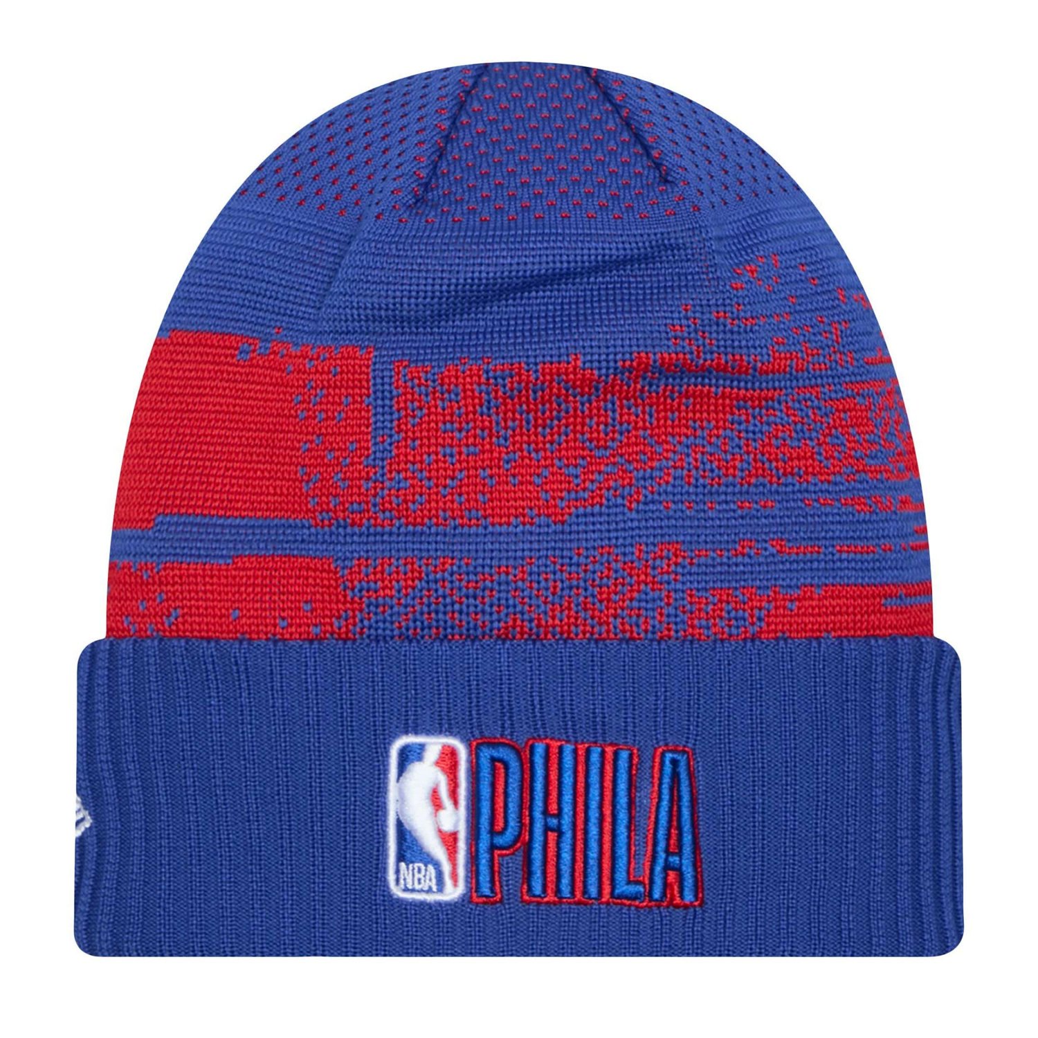 New Era Philadelphia 76ers Tip-Off Cuffed Knit Hat - view number 2