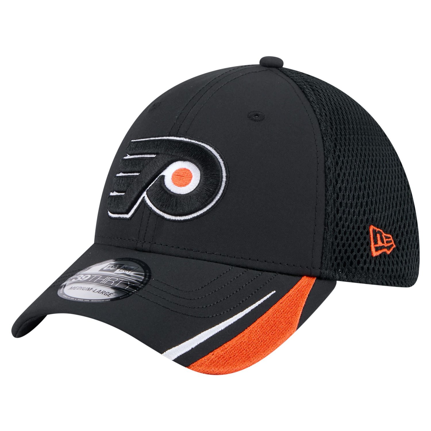 New Era Philadelphia Flyers Linear Featherweight 39THIRTY Flex Hat - view number 1