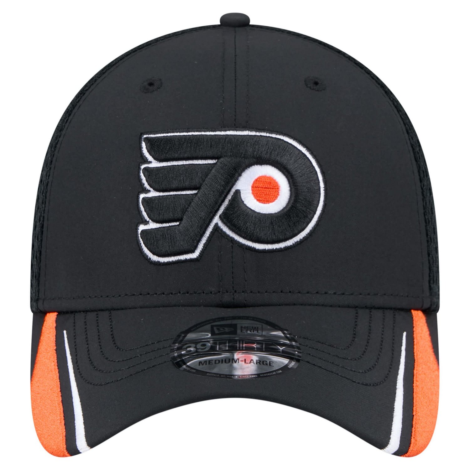 New Era Philadelphia Flyers Linear Featherweight 39THIRTY Flex Hat - view number 2