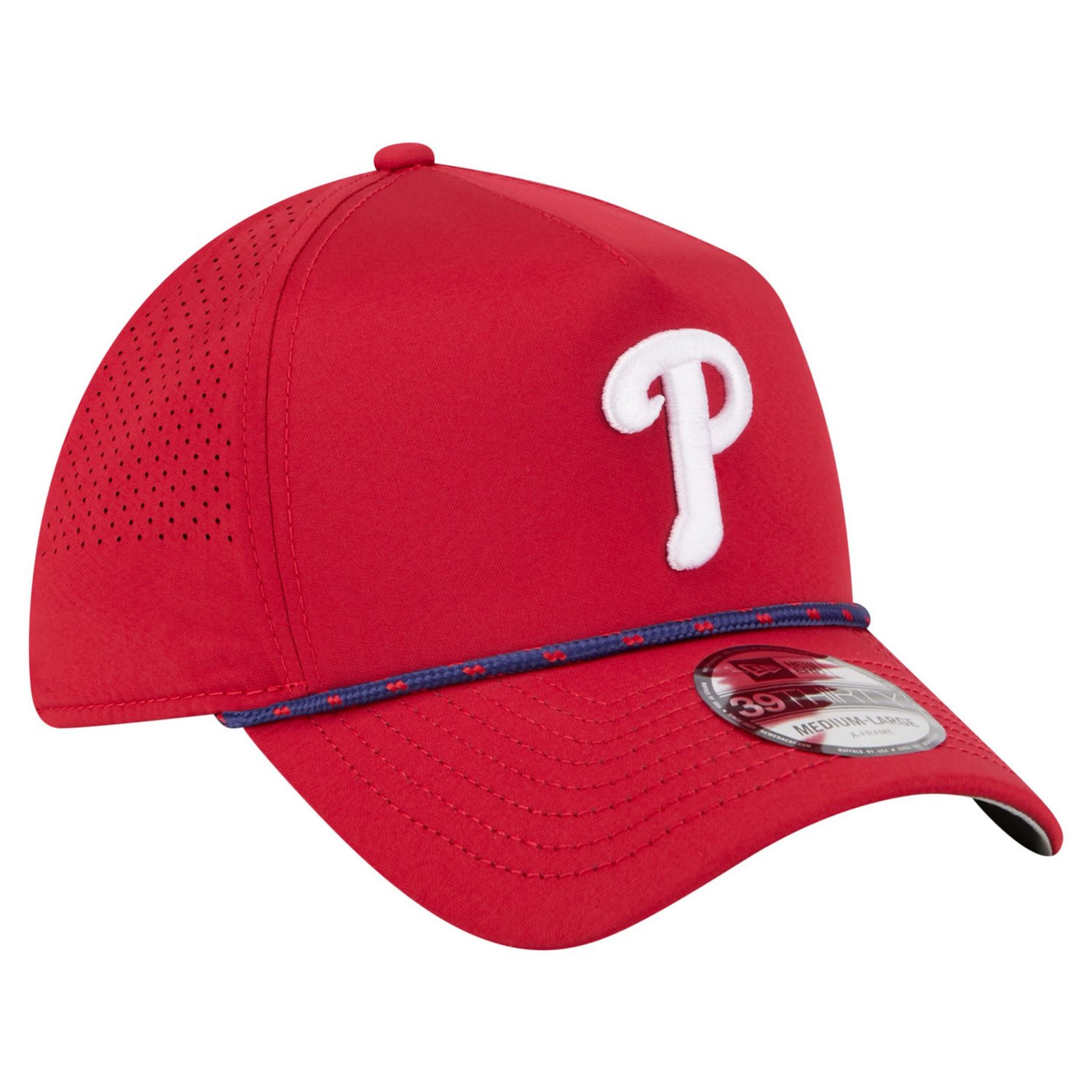 New Era Philadelphia Phillies 39THIRTY A-Frame Perforated Flex Hat - view number 3