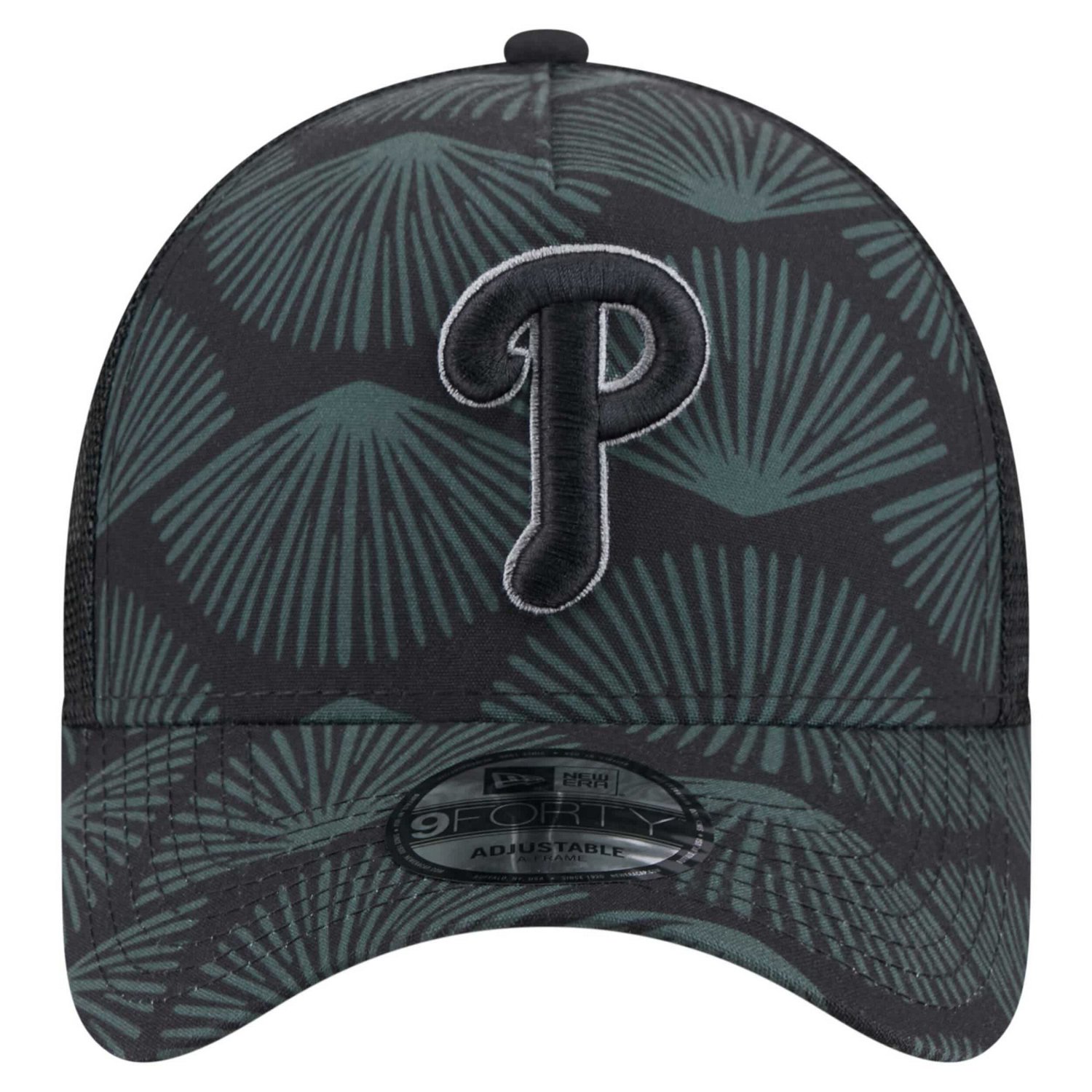 New Era Philadelphia Phillies 9FORTY A-Frame Trucker Adjustable Hat - view number 2