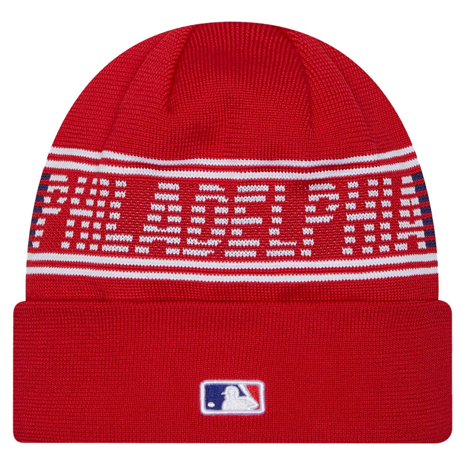 New Era Philadelphia Phillies Authentic Collection Cuffed Knit Hat